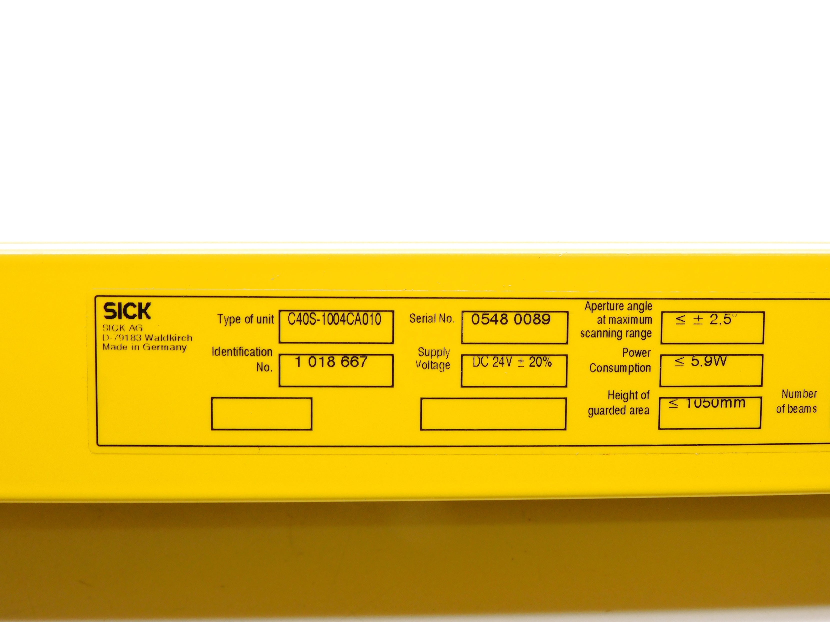 SICK C40S-1004CA010 NSNP