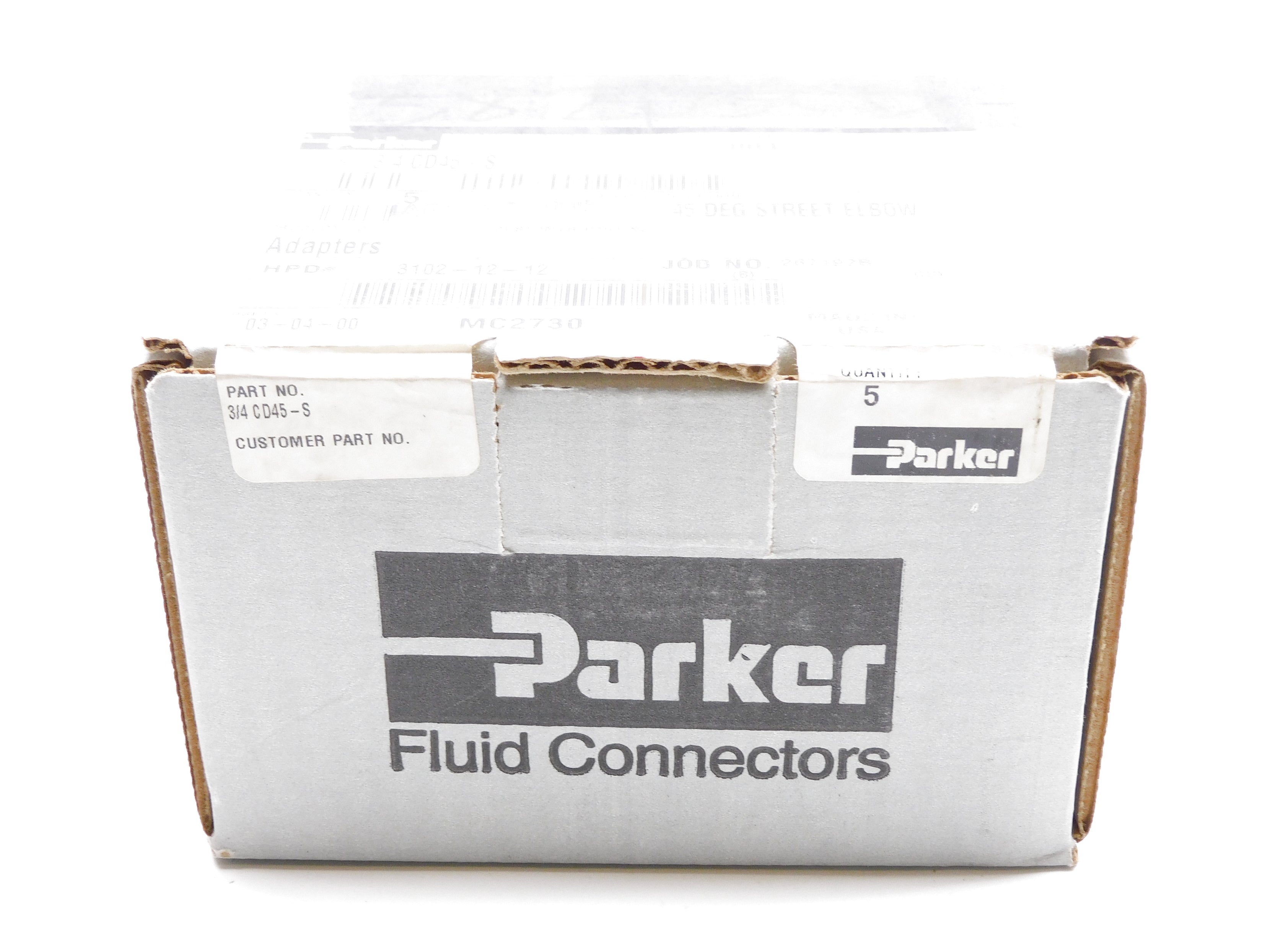PARKER 3/4CD45-S (PKG OF 5) NSFS