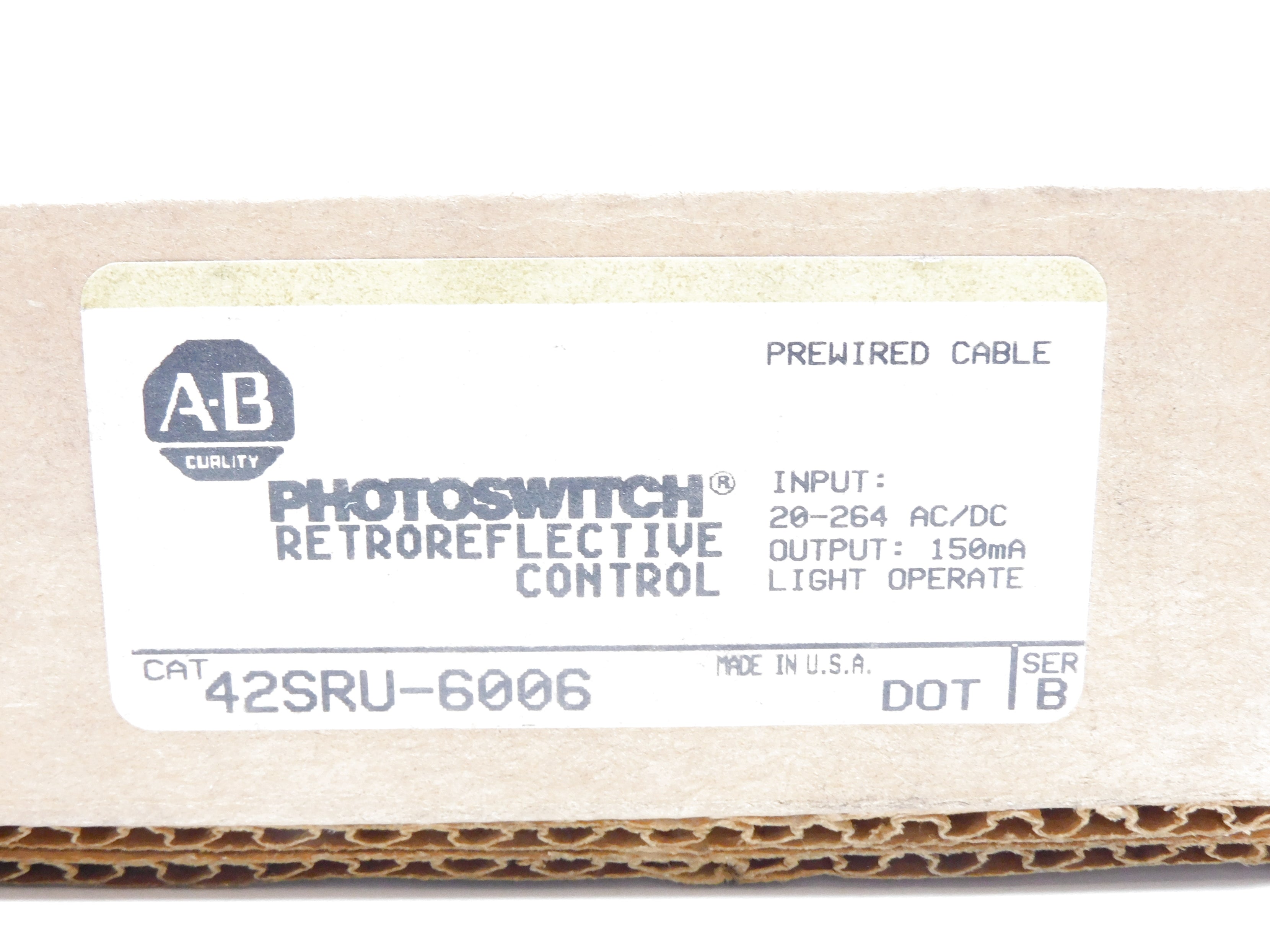 ALLEN BRADLEY 42SRU-6006 SER. B (BR/YL) NSMP