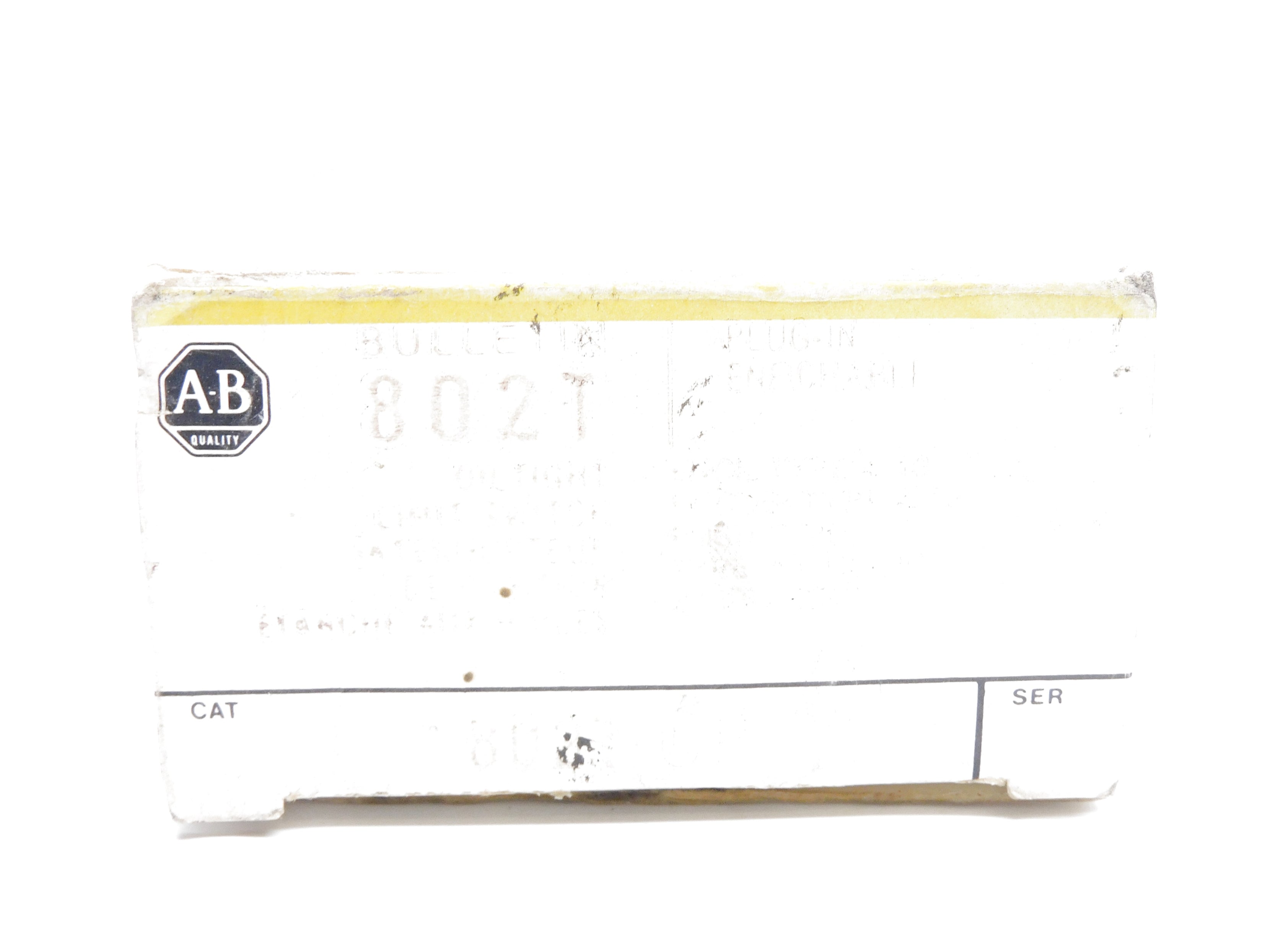 ALLEN BRADLEY 802T-CP SER. F (AS PICTURED) (BK/YL) NSMP