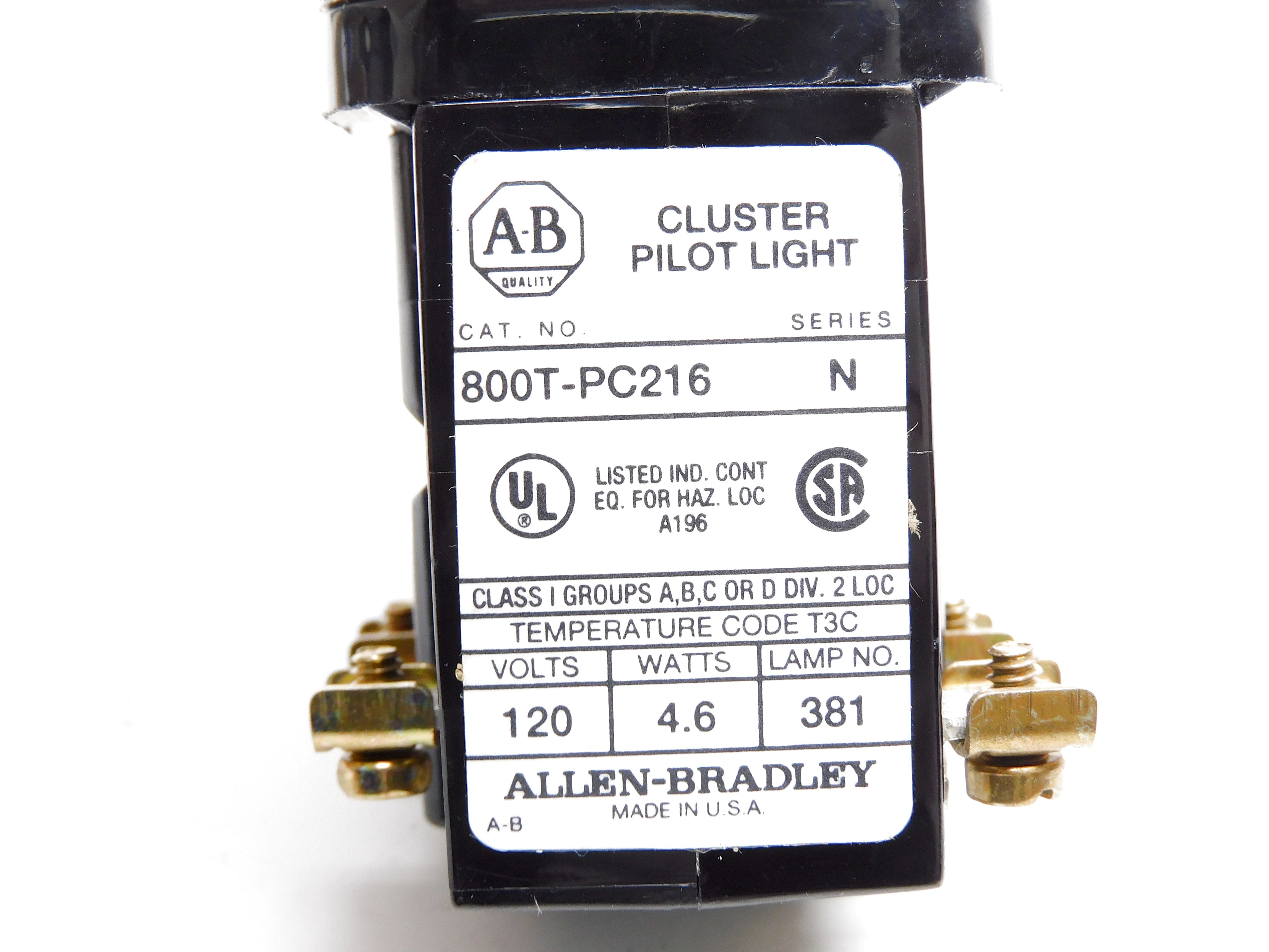 INDUSTRIAL SPARE PART 800T-PC216 SER. N (BK/YL) NSMP