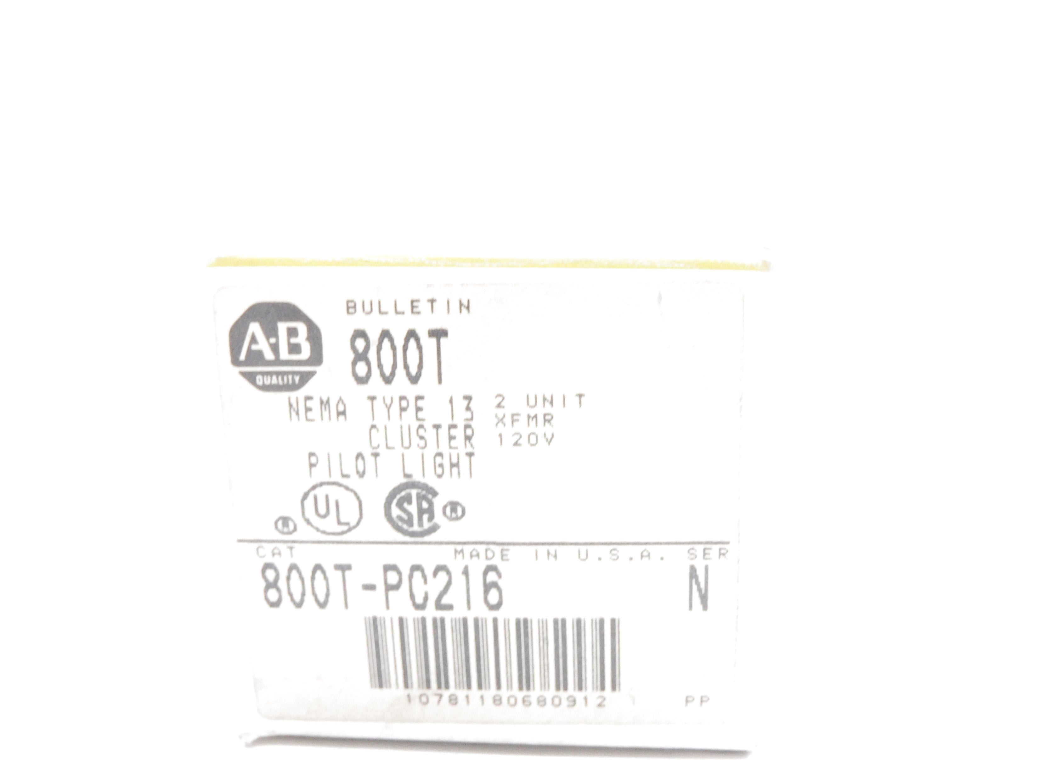INDUSTRIAL SPARE PART 800T-PC216 SER. N (BK/YL) NSMP