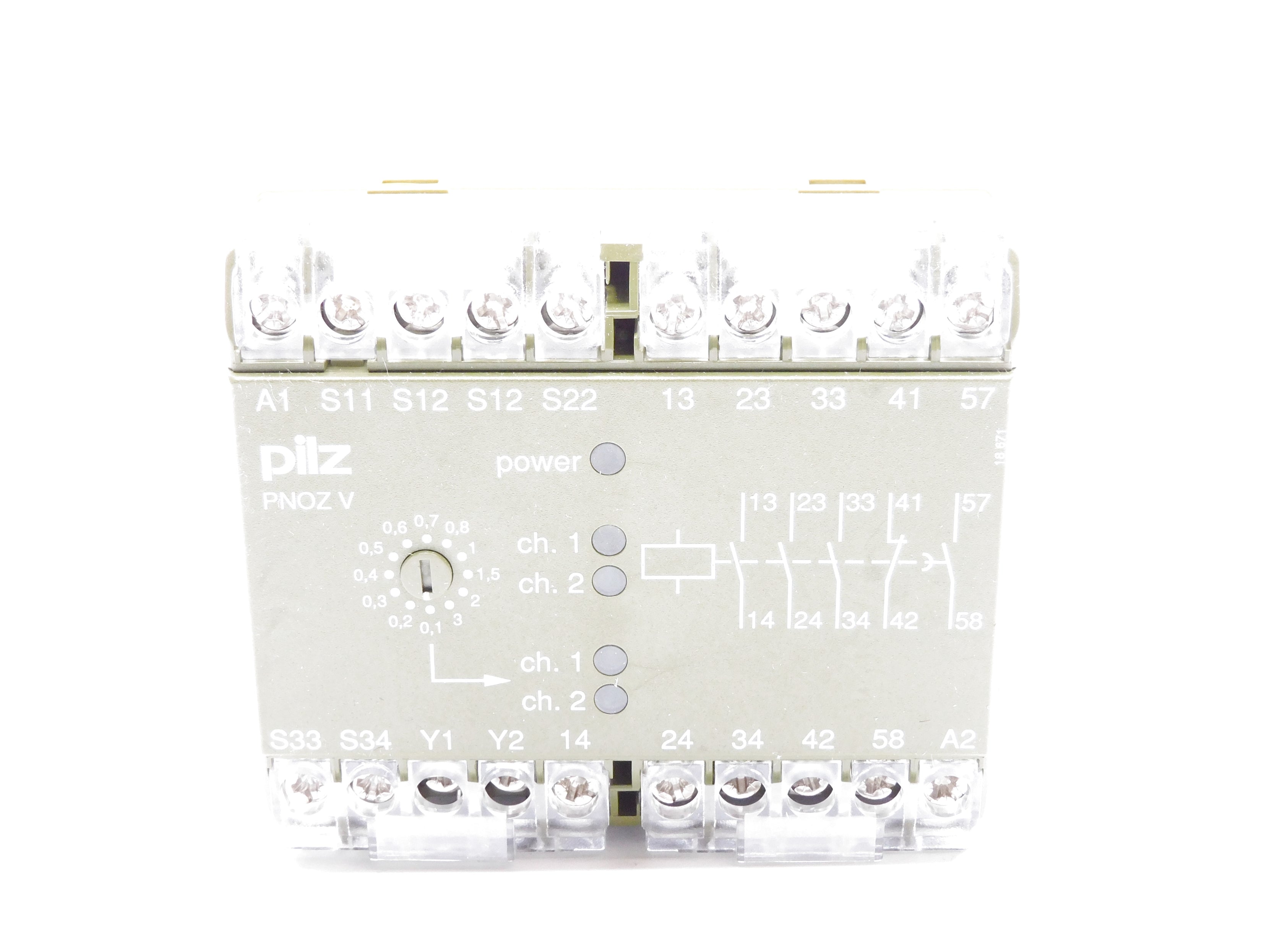 PILZ PNOZ-V-3/24VDC 24VDC 7A NSMP