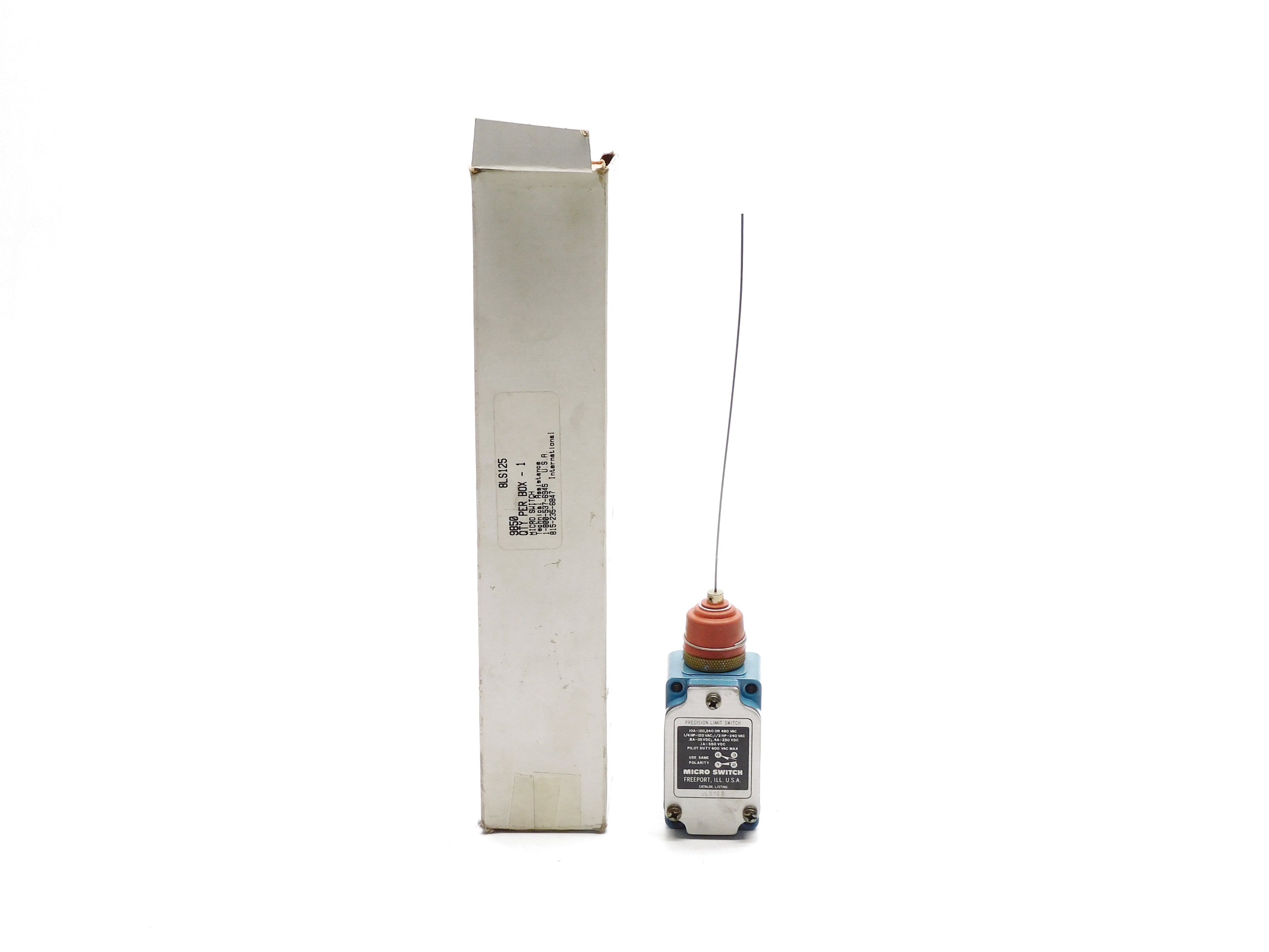 MICRO SWITCH 8LS125 600VAC 10A NSMP