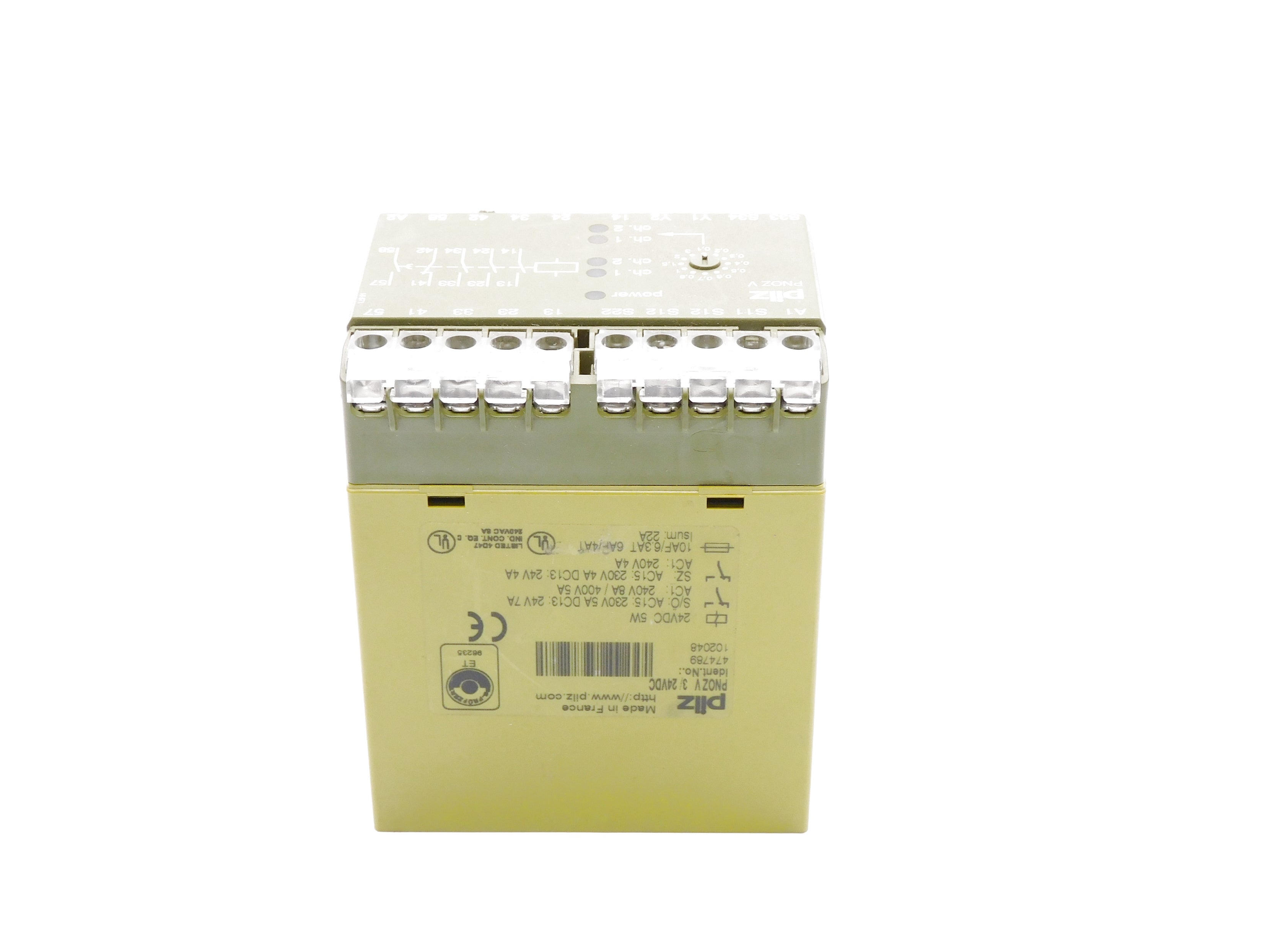 PILZ PNOZ-V-3/24VDC 24VDC 7A NSNP