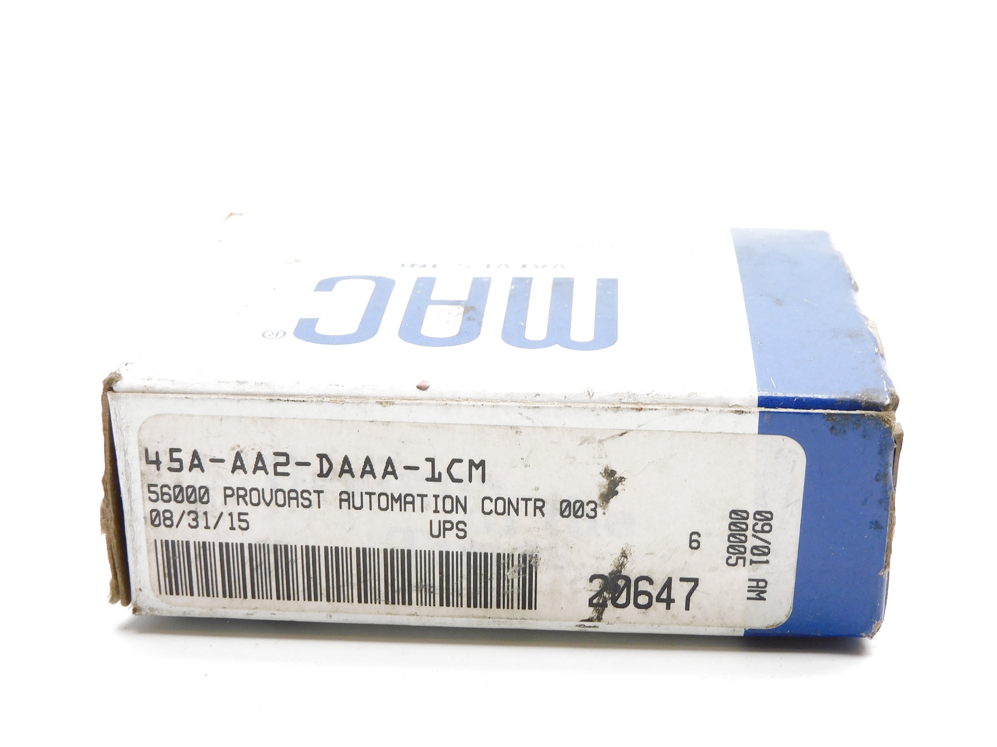 MAC 45A-AA2-DAAA-1CM 120/60 110/50 120PSI NSMP