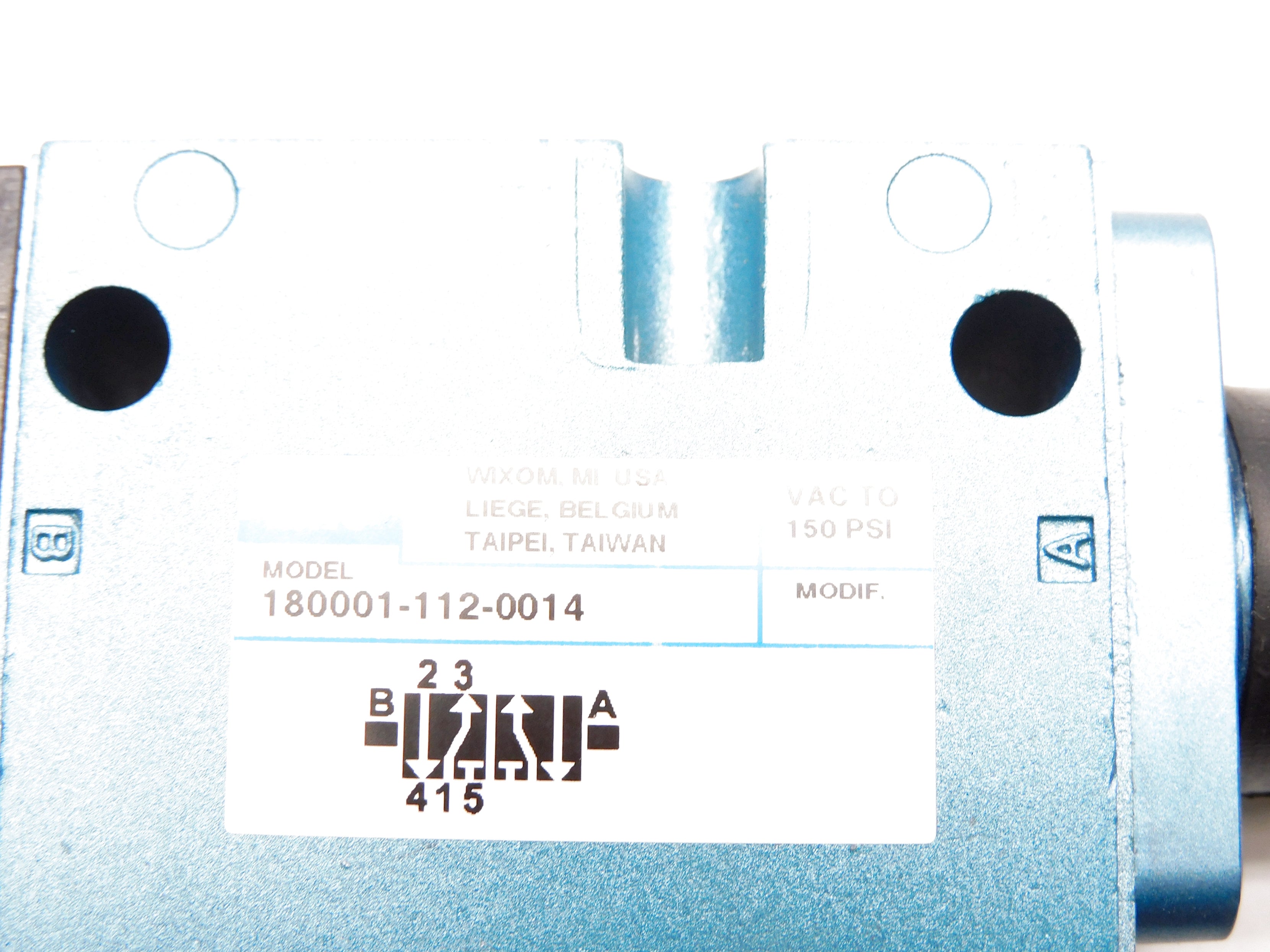 MAC 180001-112-0014 150PSI NSMP