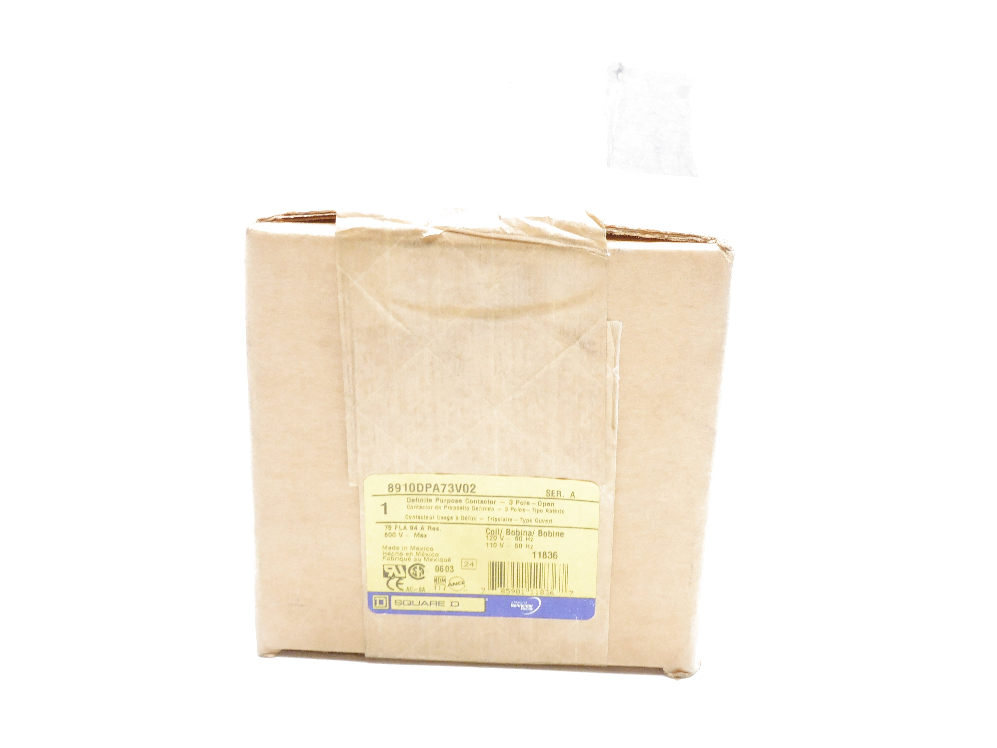 SQUARE D 8910DPA73V02 SER. A 110/120V NSFS