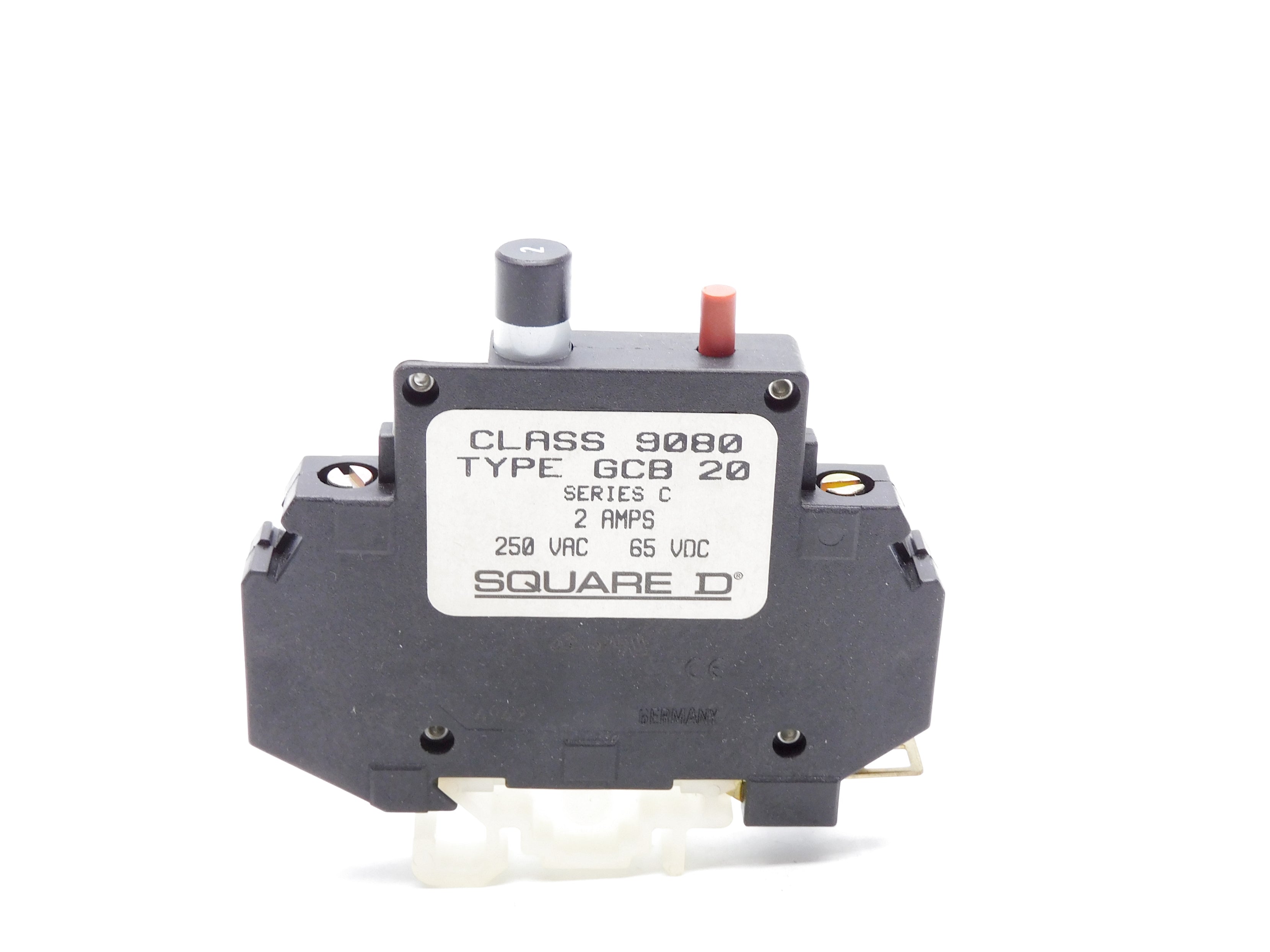 SQUARE D 9080GCB20 SER. C 2A 250VAC NSMP