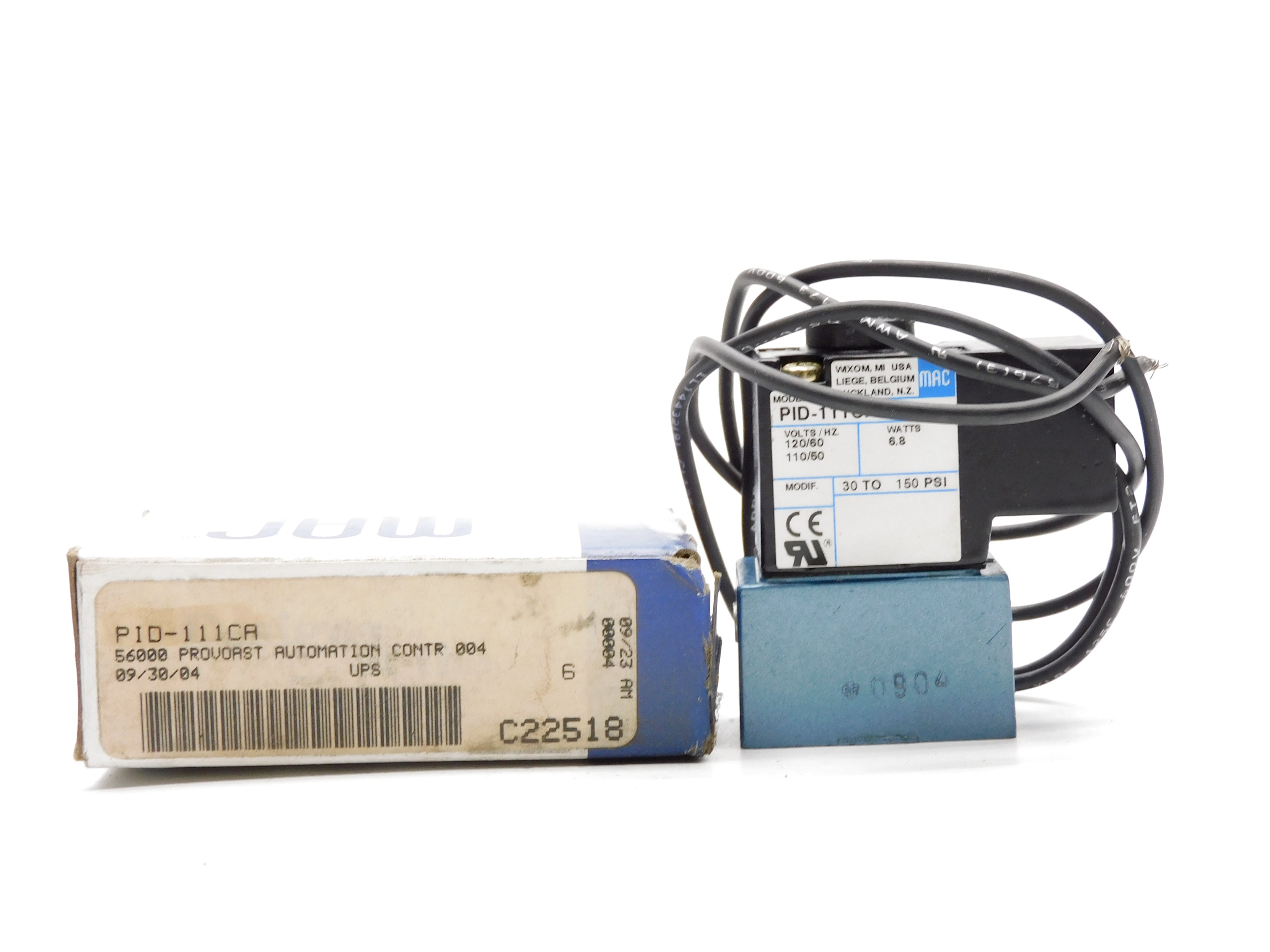 MAC PID-111CAAA 120/60 110/50 150PSI NSMP