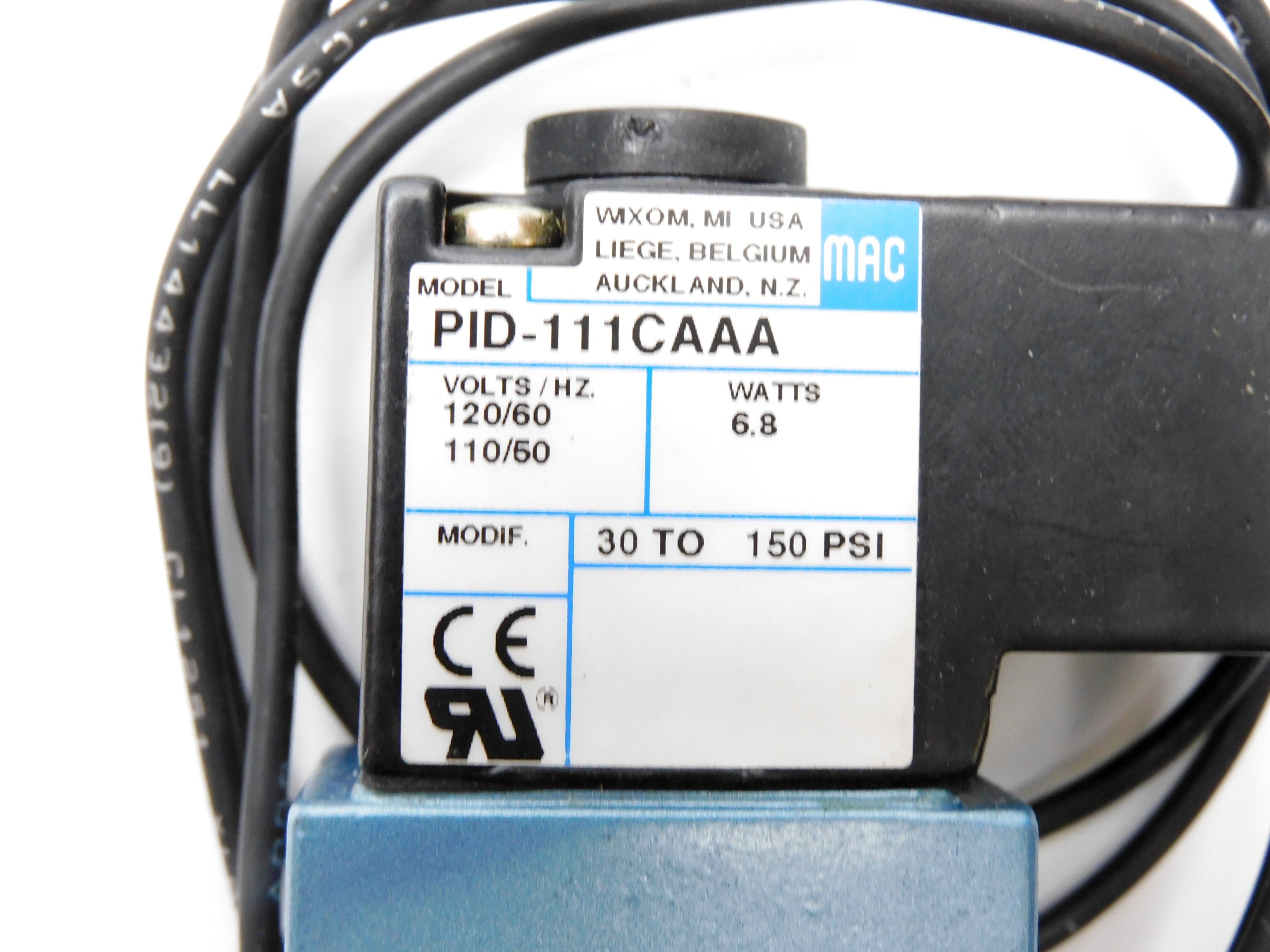 MAC PID-111CAAA 120/60 110/50 150PSI NSMP
