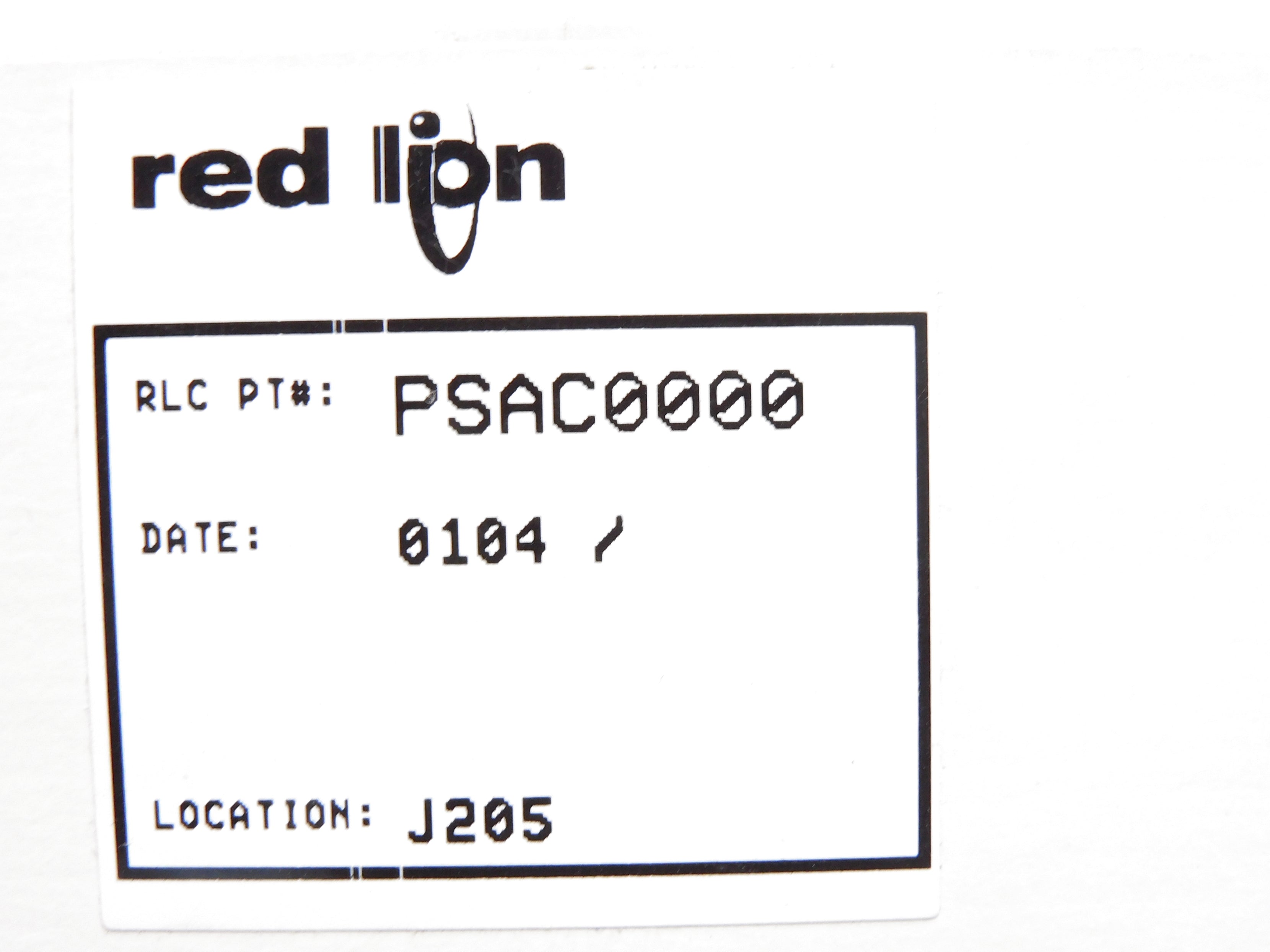 RED LION CONTROLS PSAC0000 NSMP