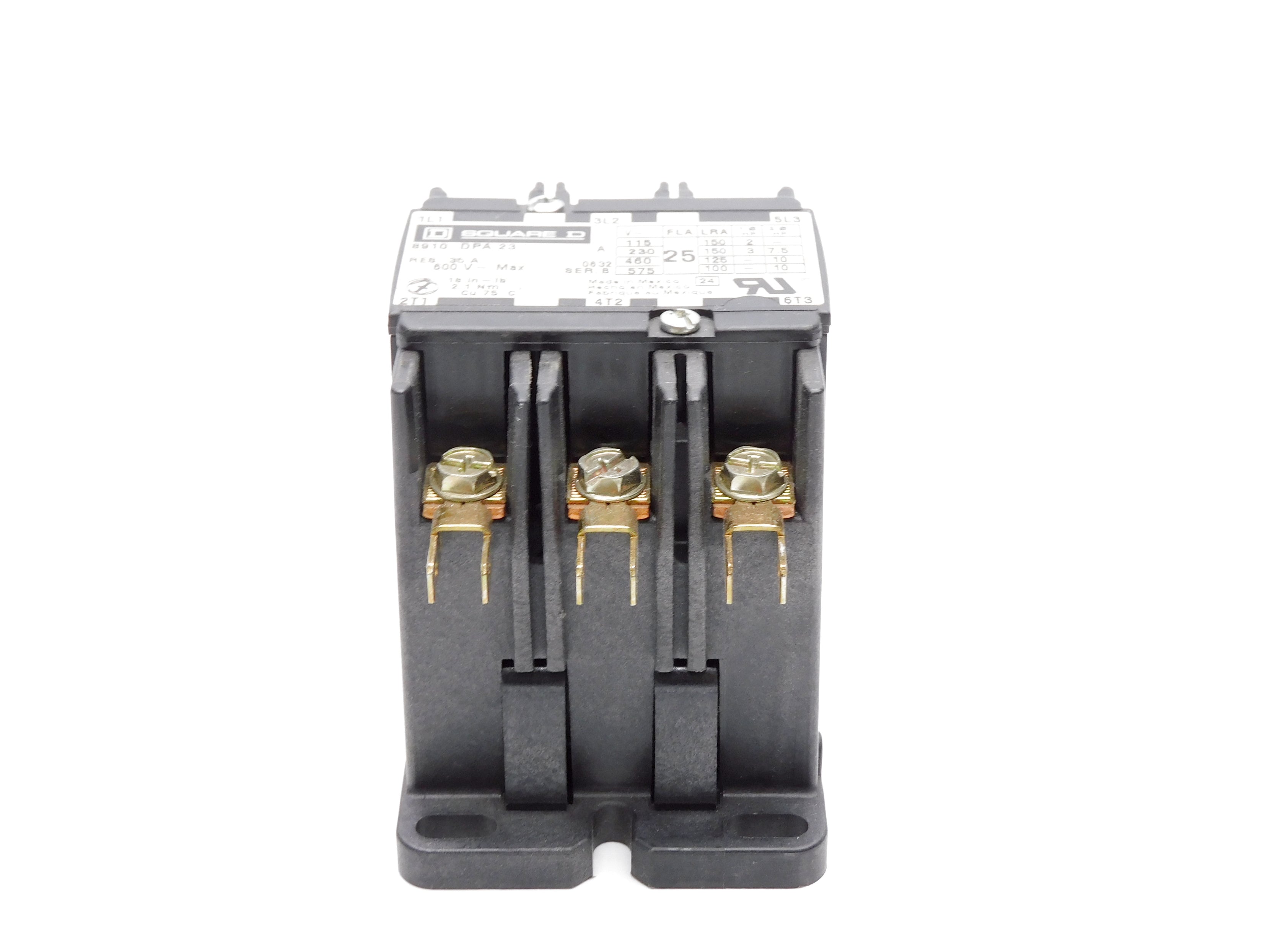SQUARE D 8910DPA23 SER. B 110/120V 35A NSNP