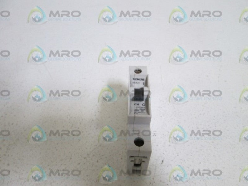SIEMENS 5SX2116-7 CIRCUIT BREAKER 16A  UNMP
