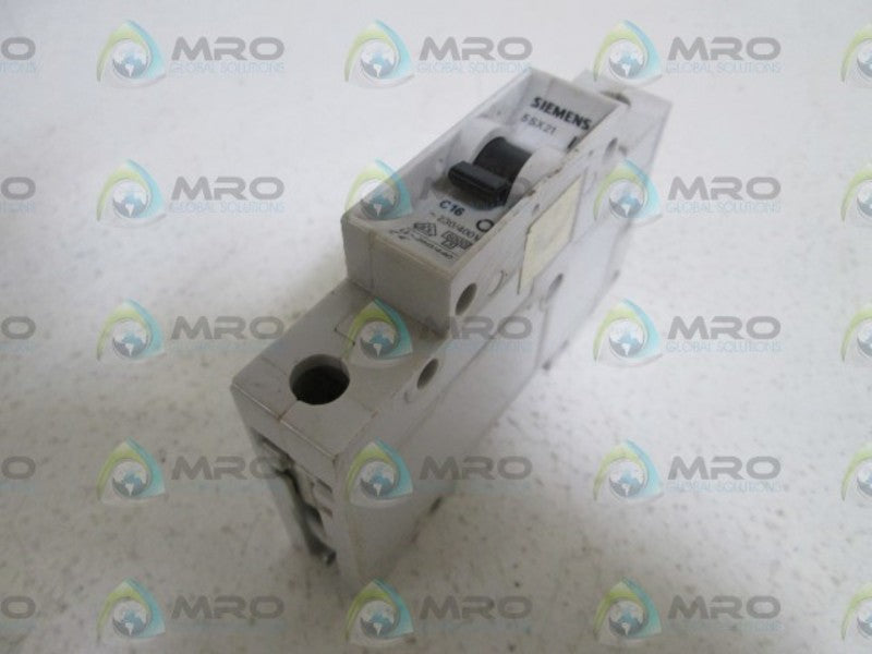 SIEMENS 5SX2116-7 CIRCUIT BREAKER 16A  UNMP