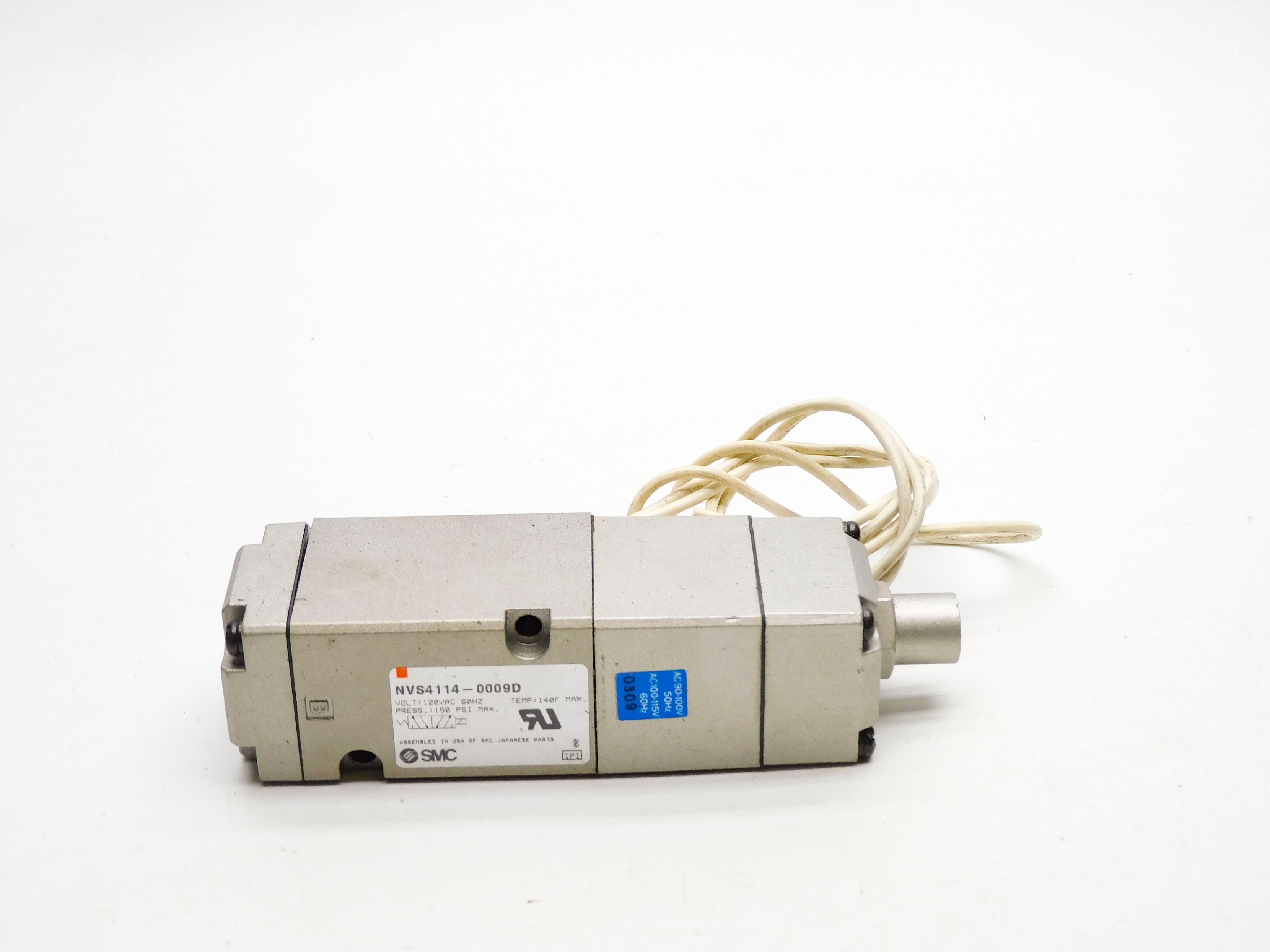 SMC NVS4114-0009D 120VAC 150PSI UNMP