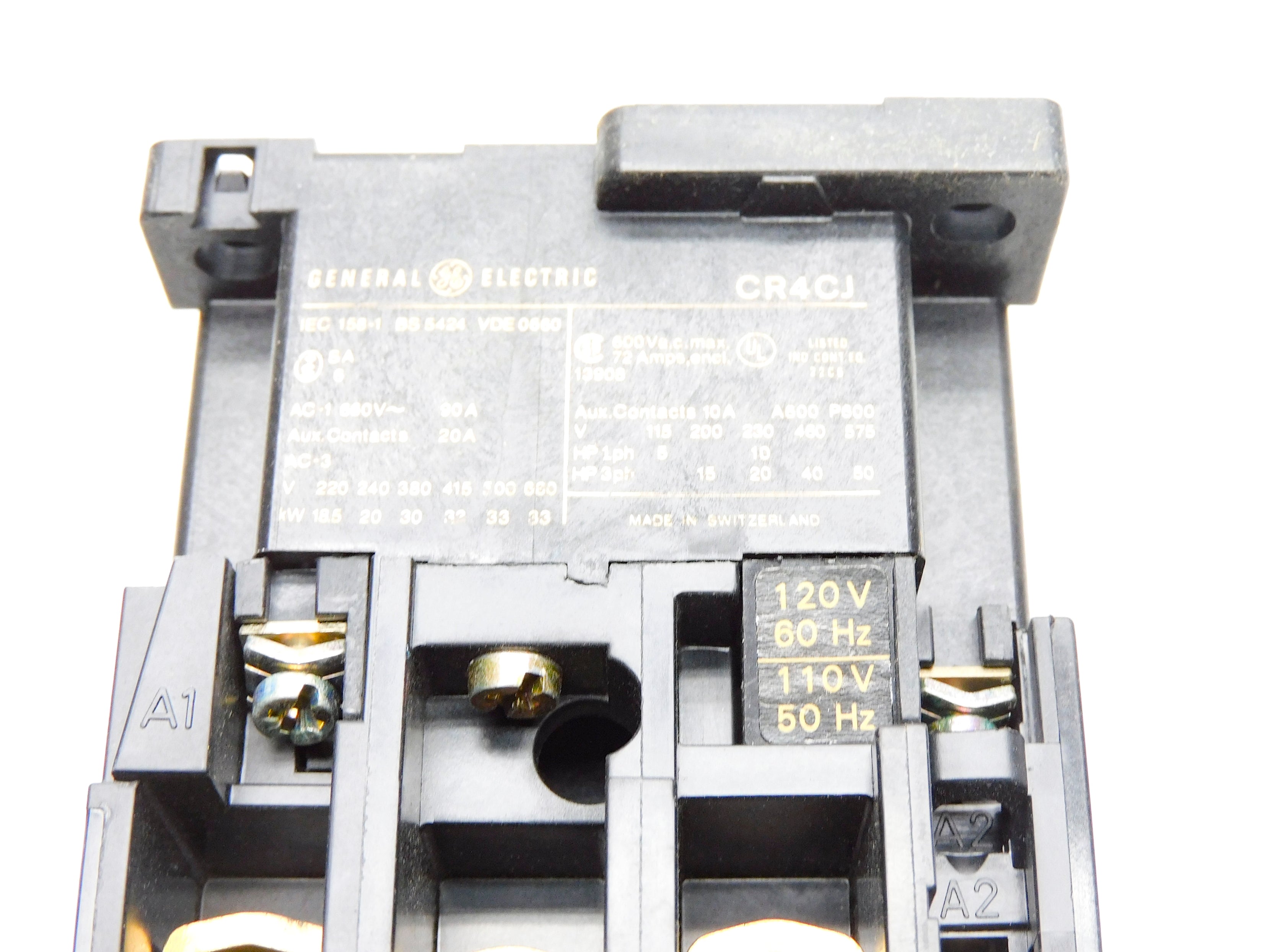GENERAL ELECTRIC CR4CJ11 120/110V NSNP