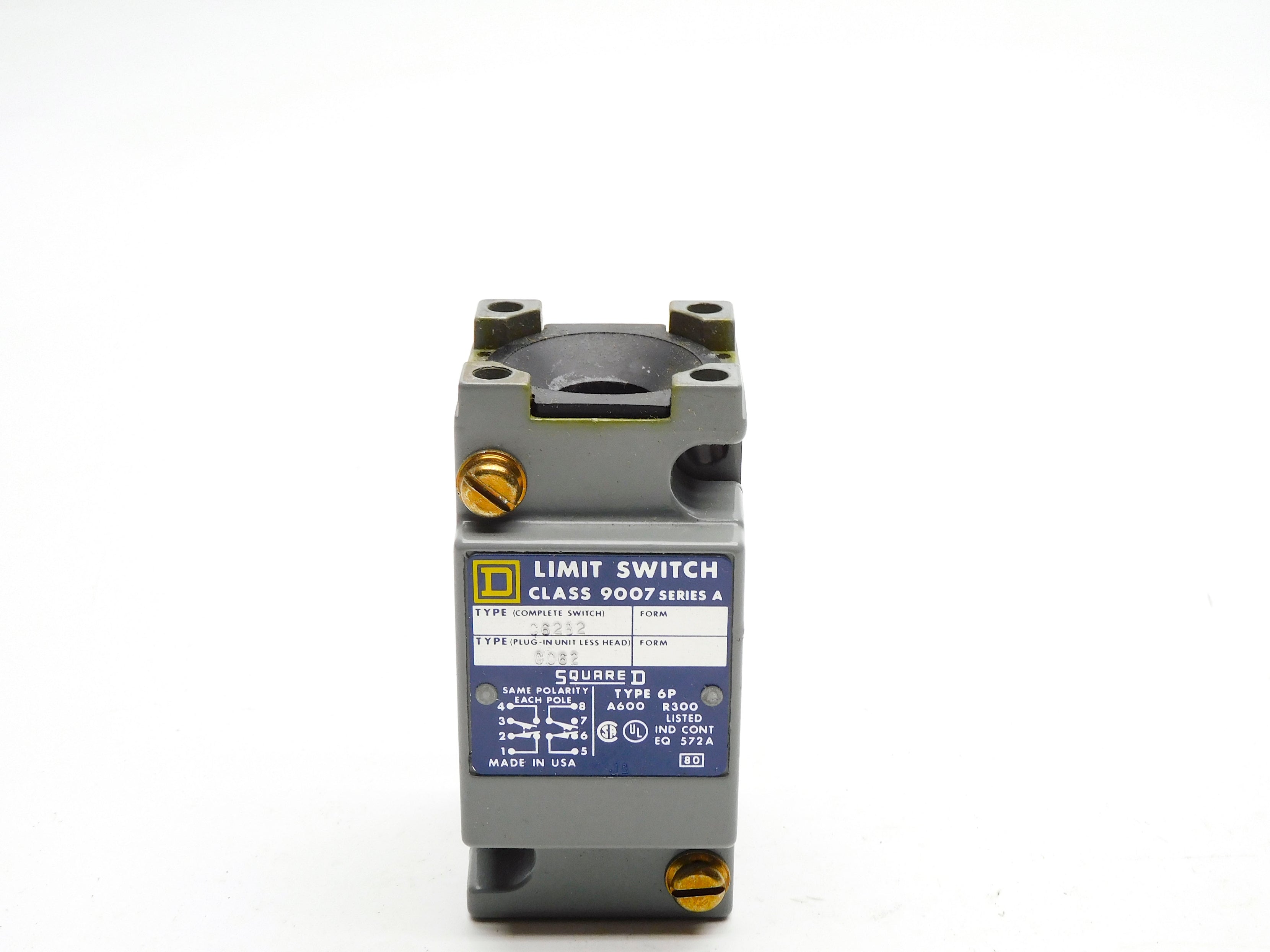 SQUARE D 9007C062 SER. A (AS PICTURED) NSNP
