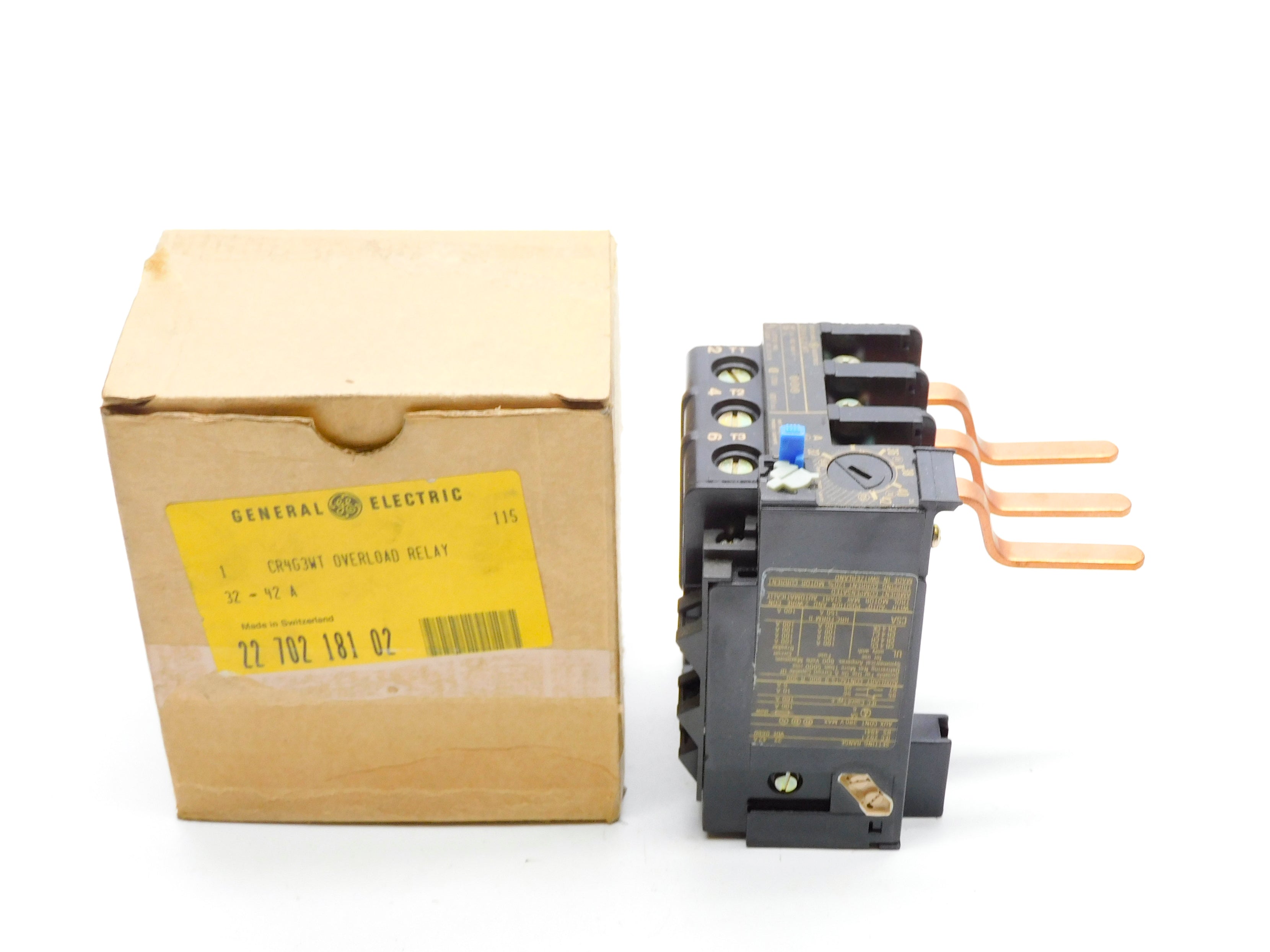 GENERAL ELECTRIC CR4G3WT 600V 32-42A NSMP