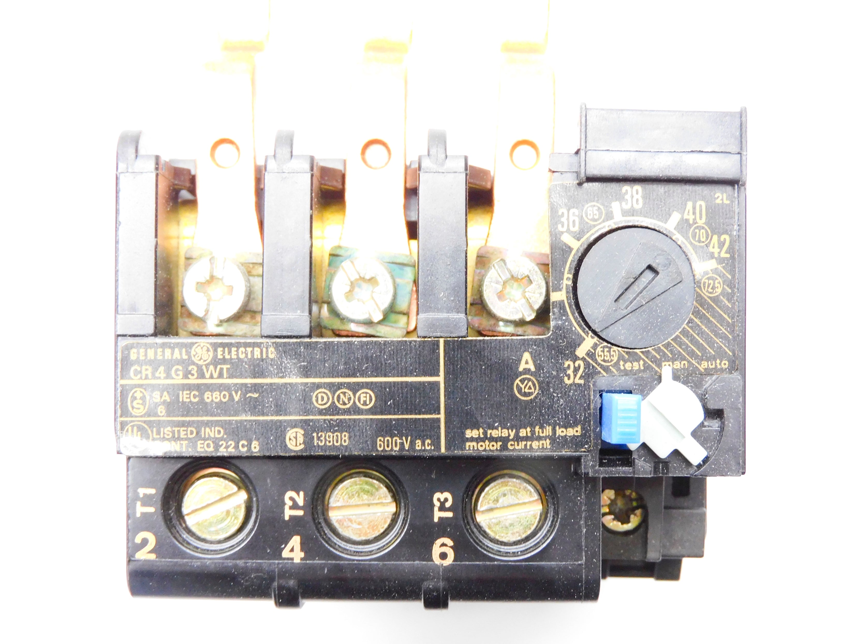 GENERAL ELECTRIC CR4G3WT 600V 32-42A NSMP