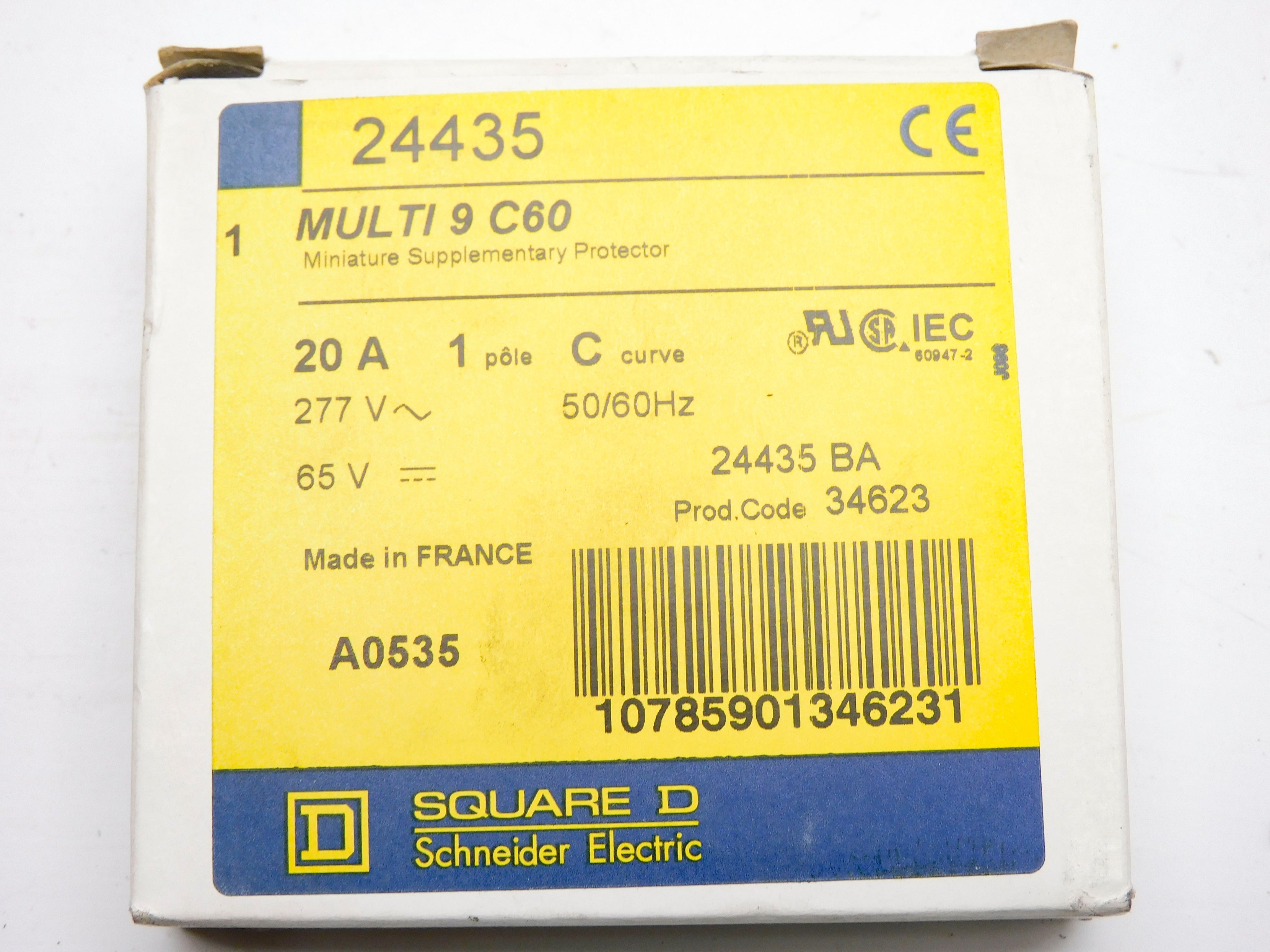 SQUARE D 24435 20A 277V NSMP