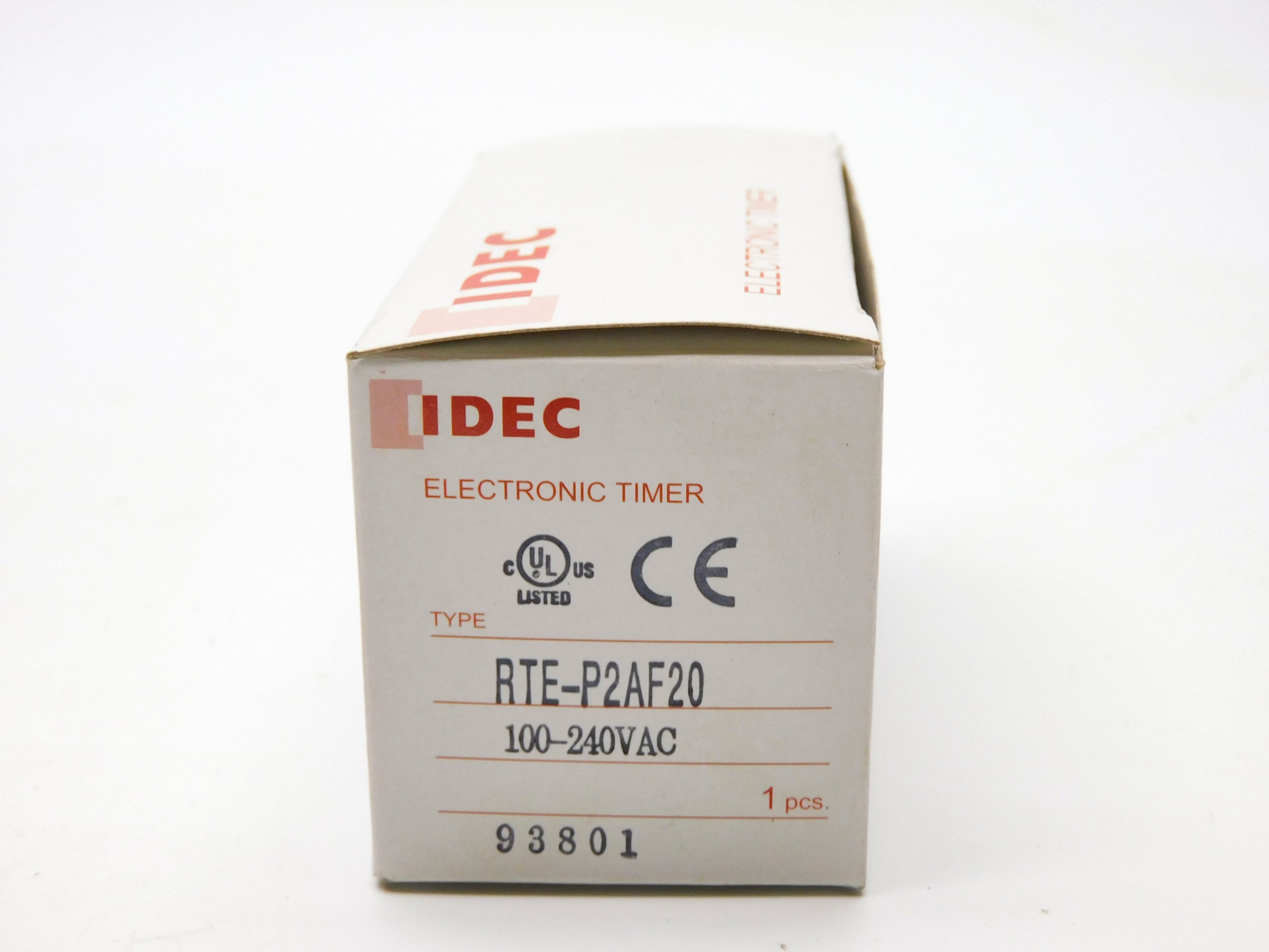 IDEC RTE-P2AF20 240VAC 10A NSMP