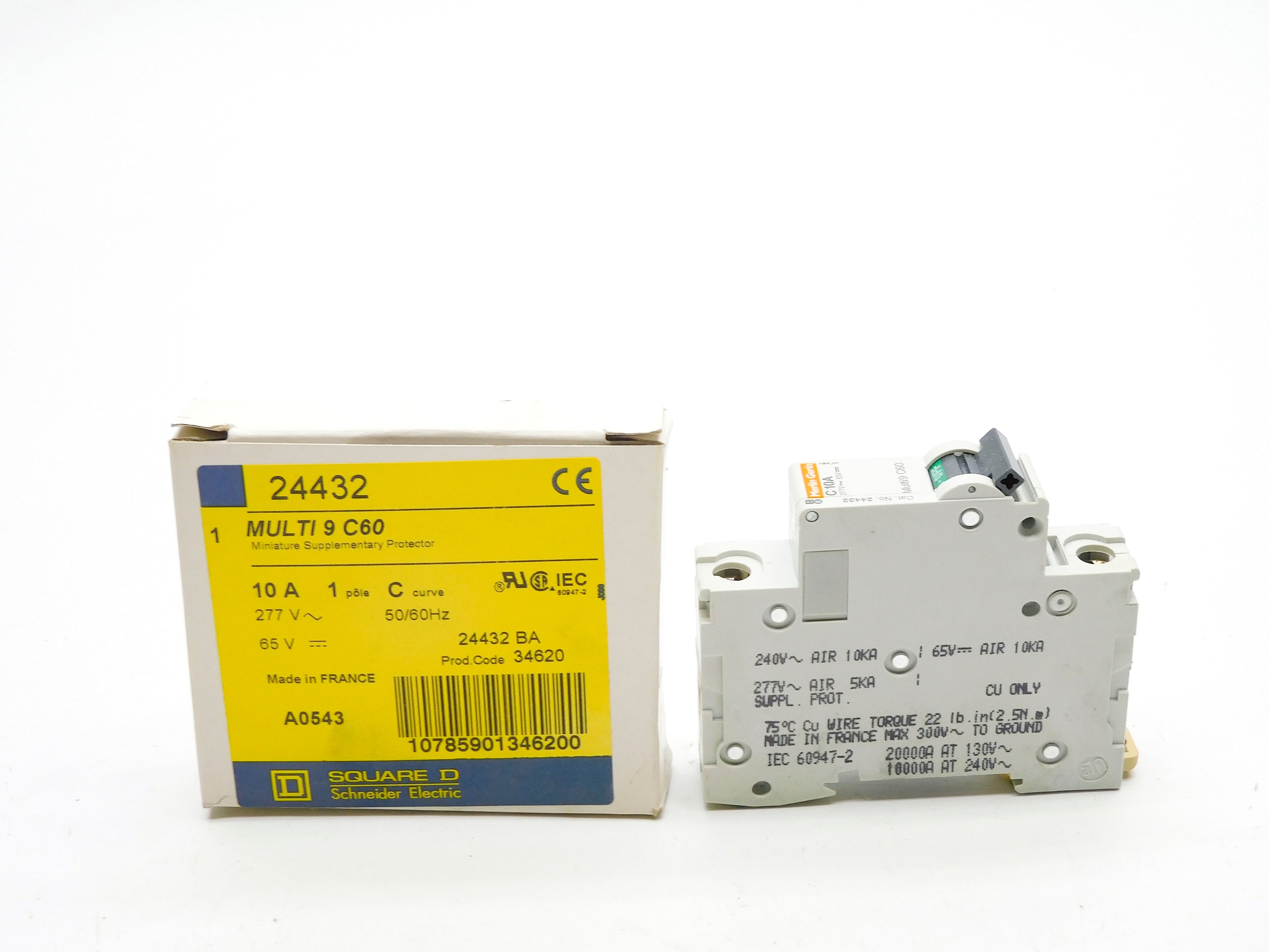 SQUARE D 24432 10A 277V NSMP