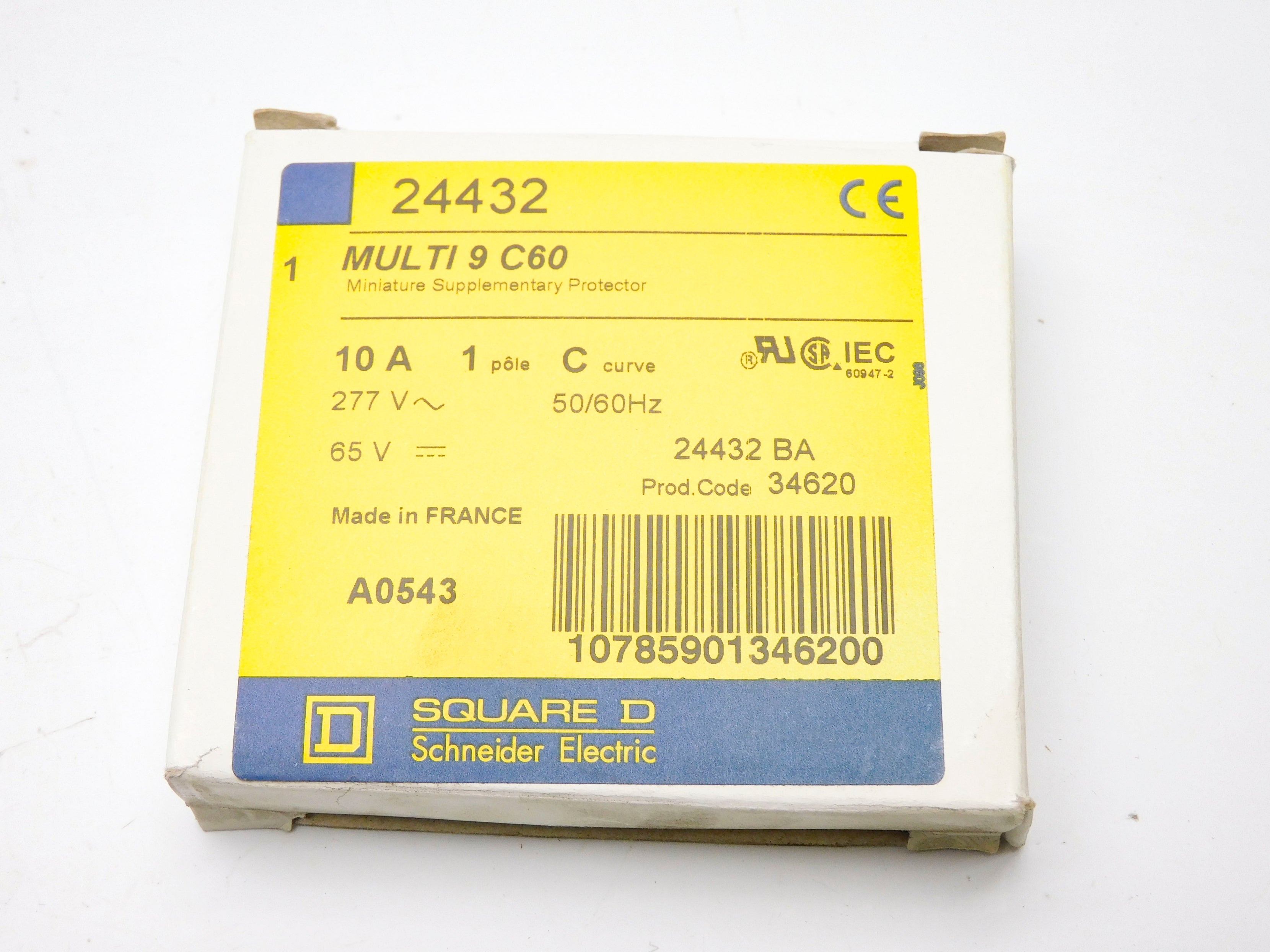 SQUARE D 24432 10A 277V NSMP