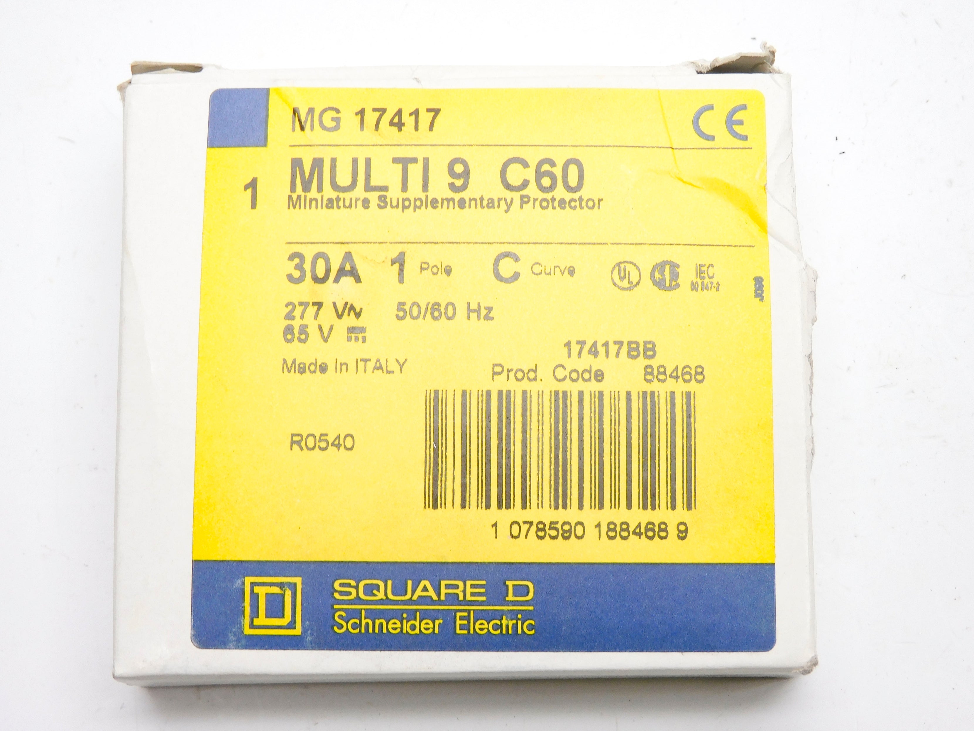 SQUARE D MG17417 30A 277V NSMP