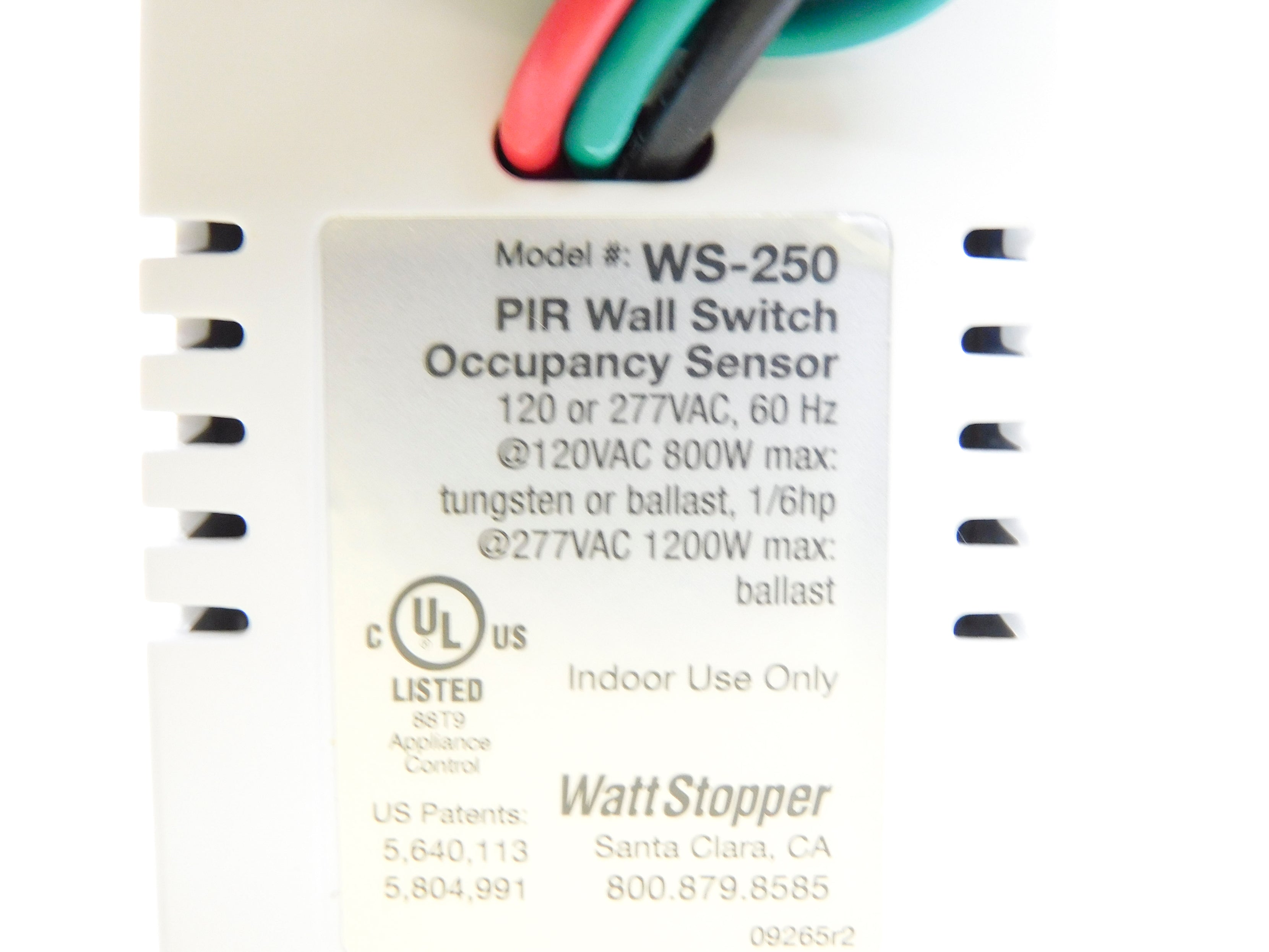 WATT STOPPER WS-250-W NSMP