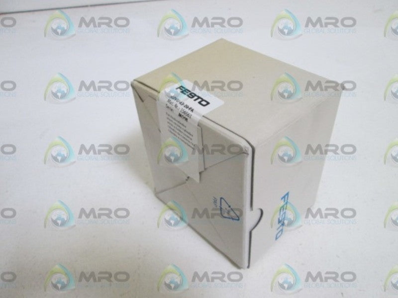 FESTO SHORT-STROKE CYLINDER ADVU-63-20-PA * FACTORY SEALED *