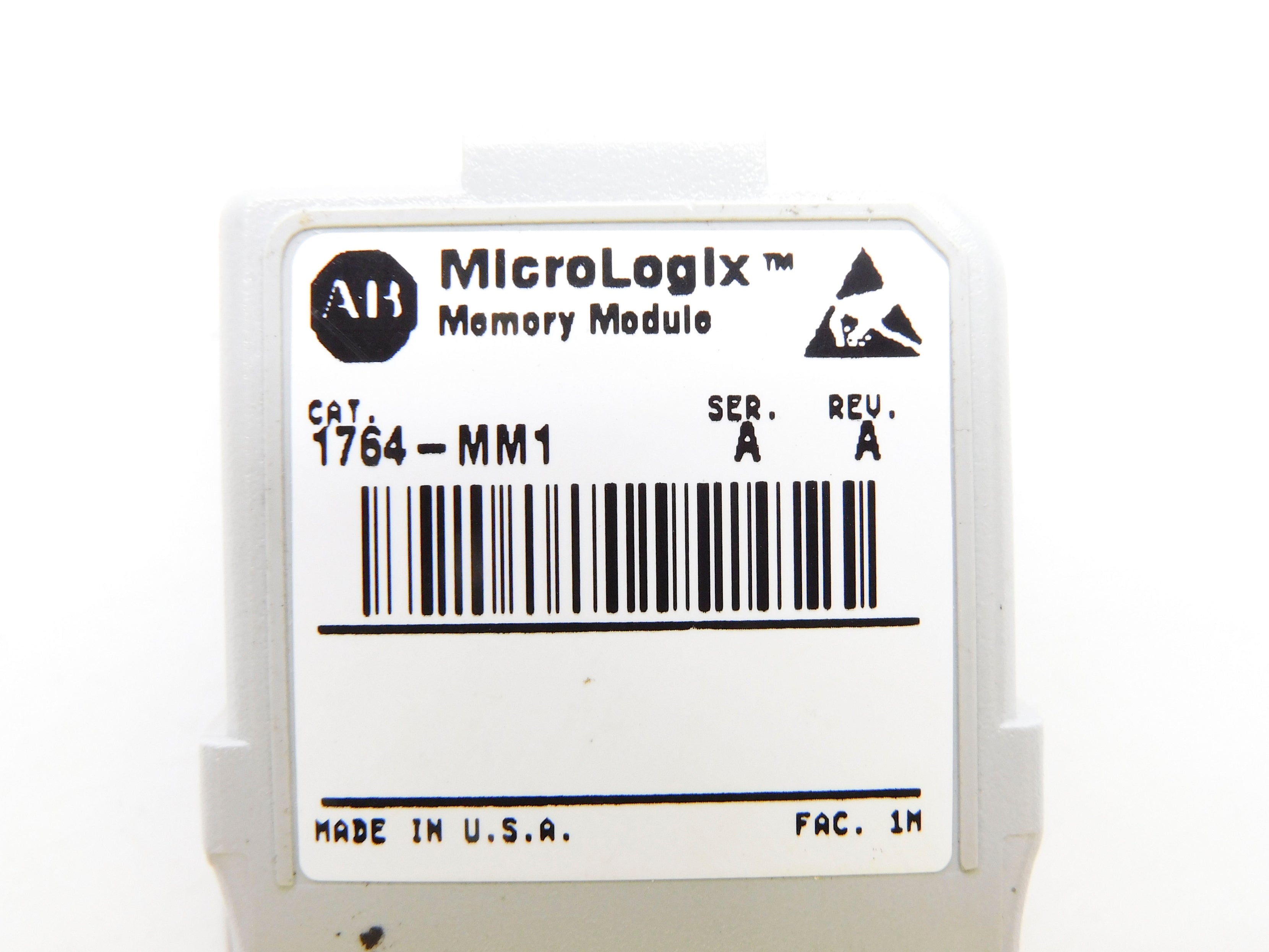 ALLEN BRADLEY 1764-MM1 SER. A UNMP