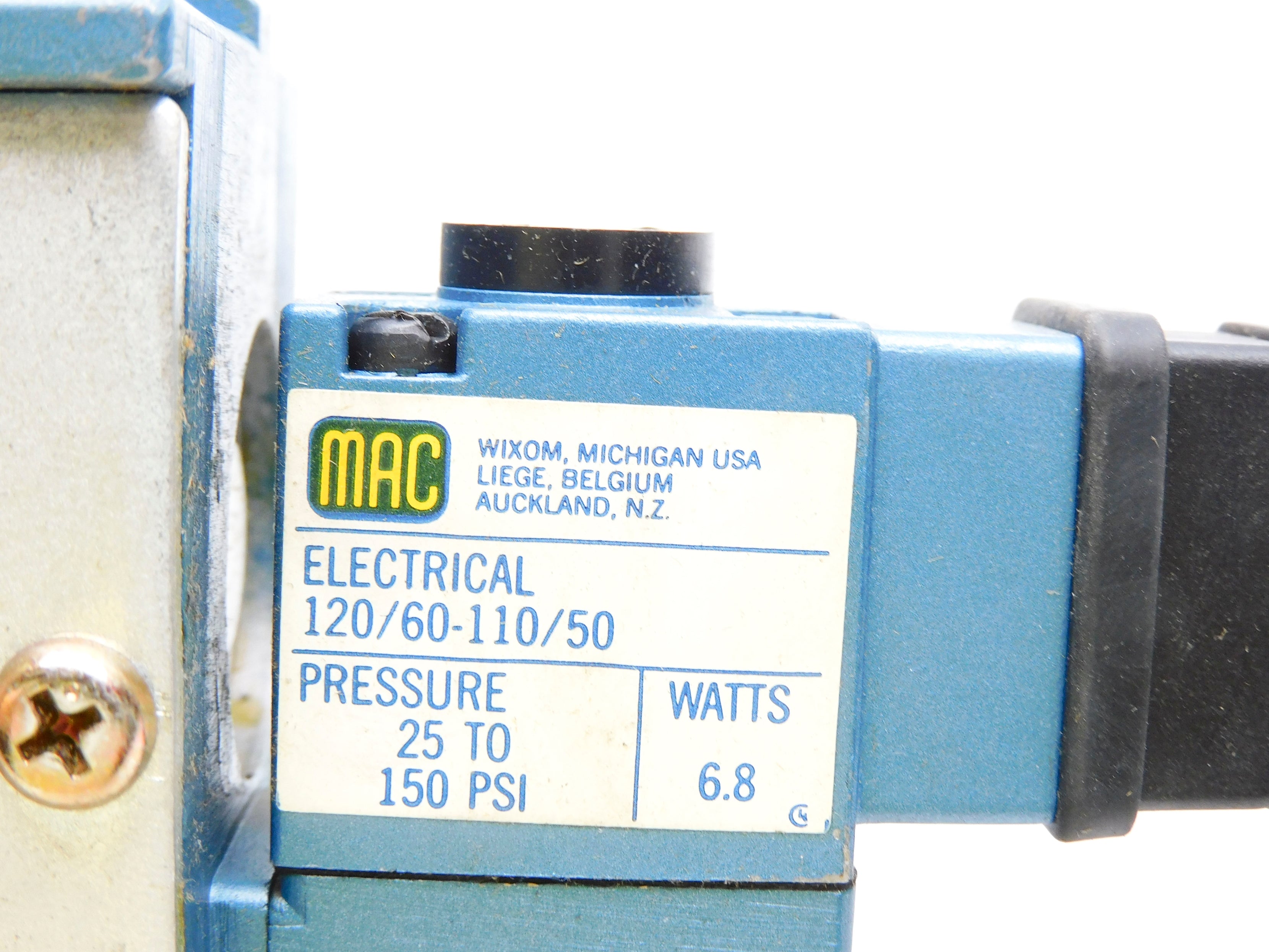 MAC 56C-32-111JB 120/60 110/50 150PSI UNMP