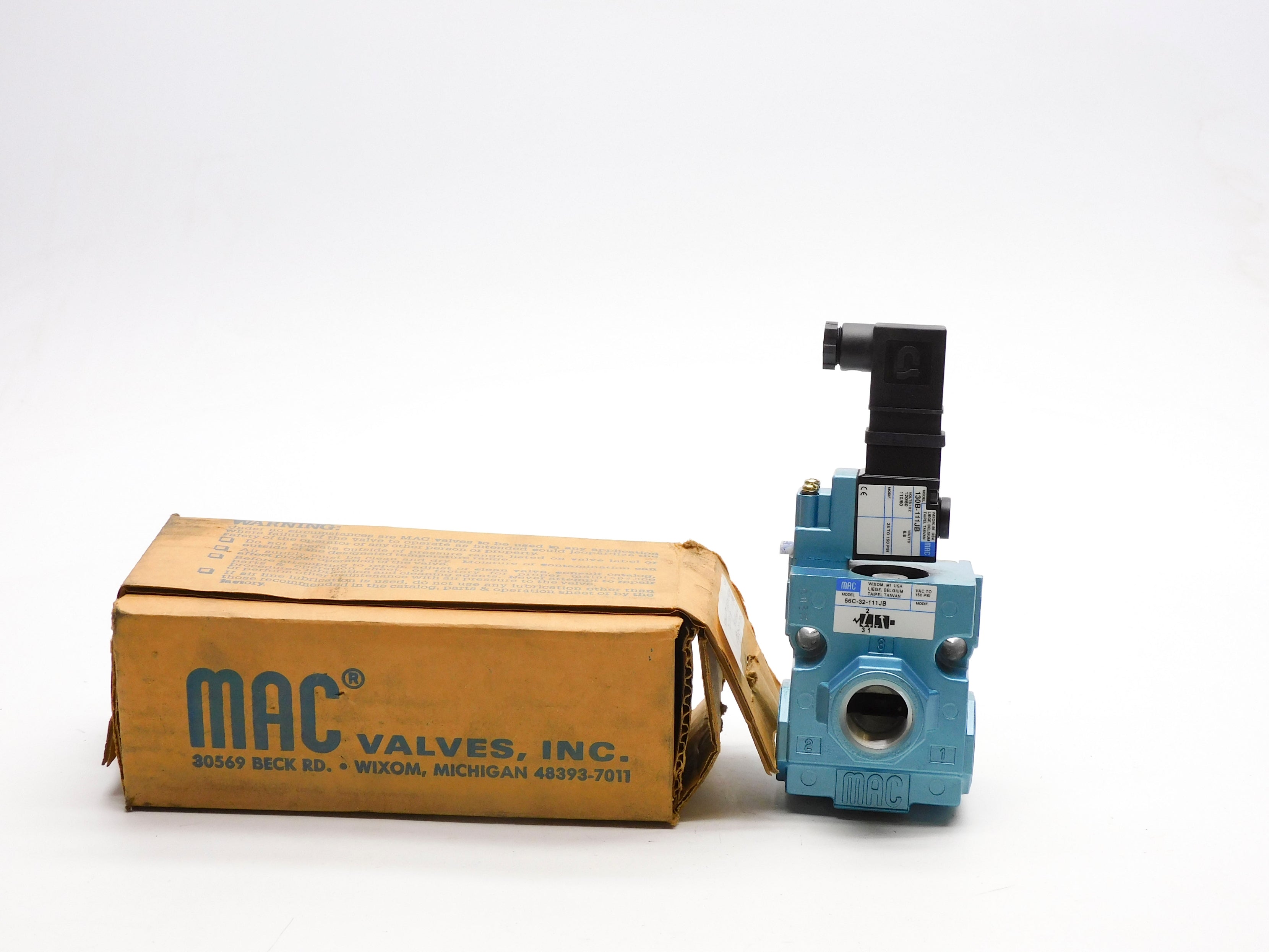MAC 56C-32-111JB 120/60 110/50 150PSI NSMP
