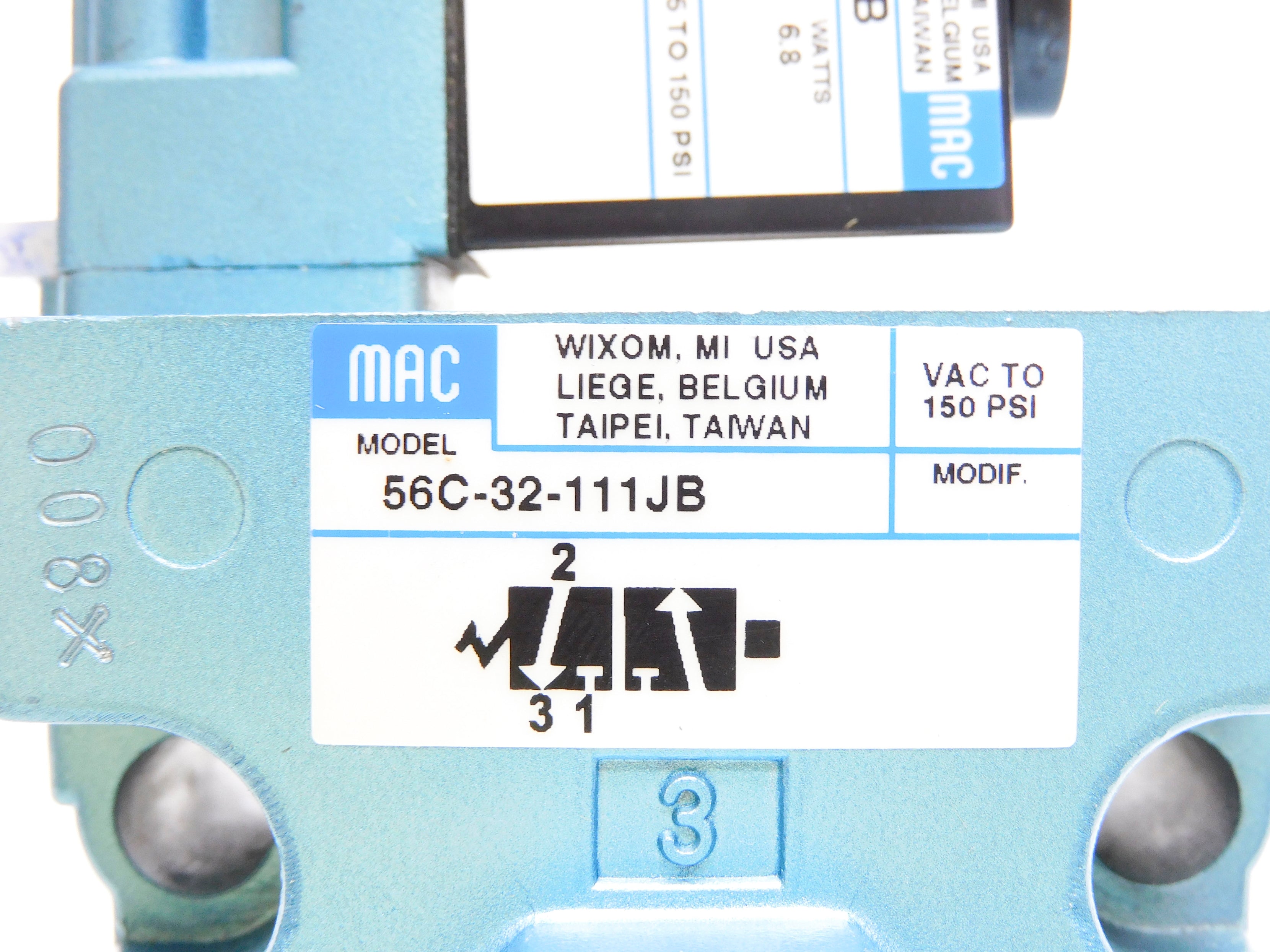 MAC 56C-32-111JB 120/60 110/50 150PSI NSMP