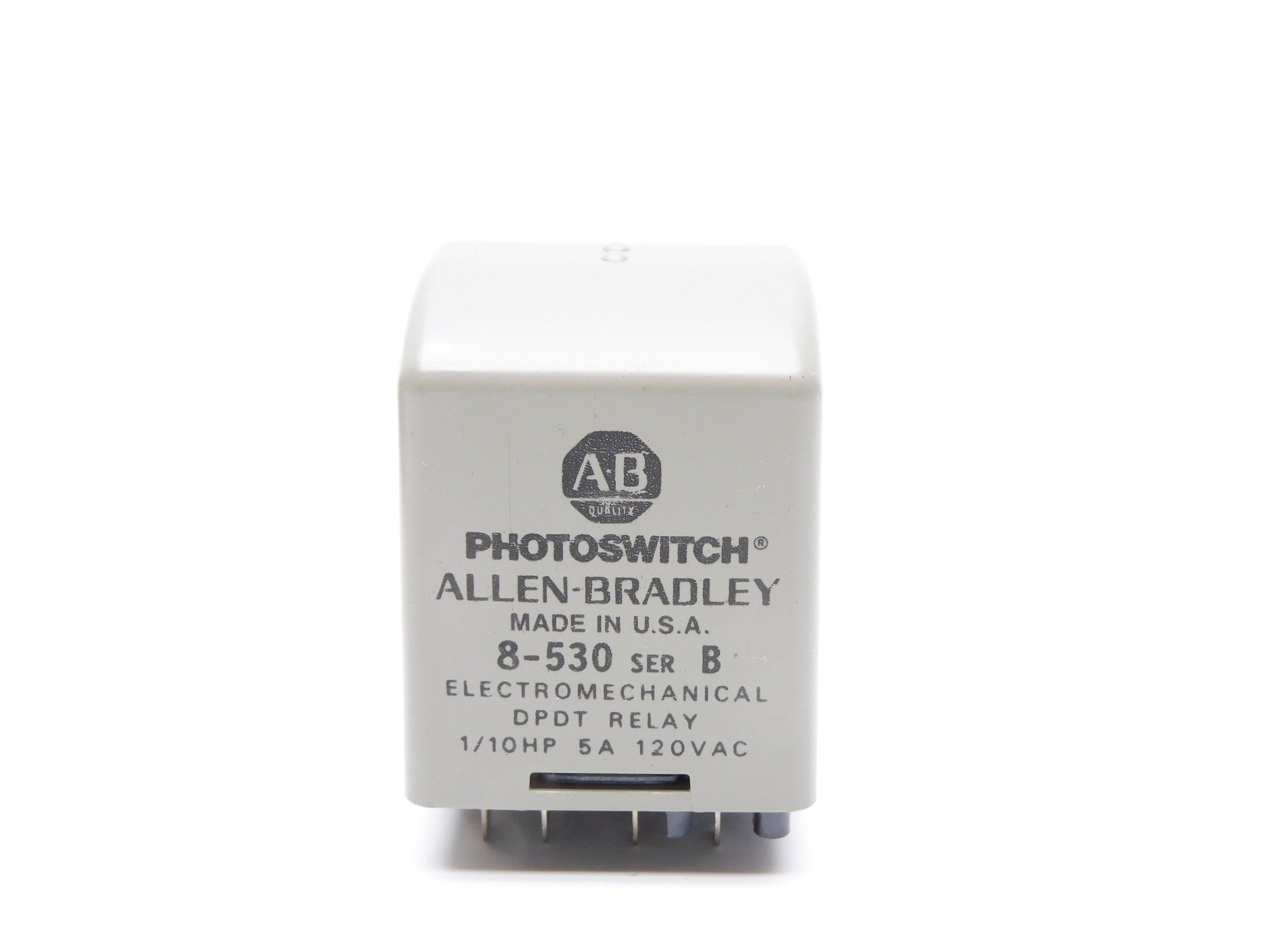 INDUSTRIAL SPARE PART 8-530 SER. B 120VAC 5A (BK/YL) NSMP