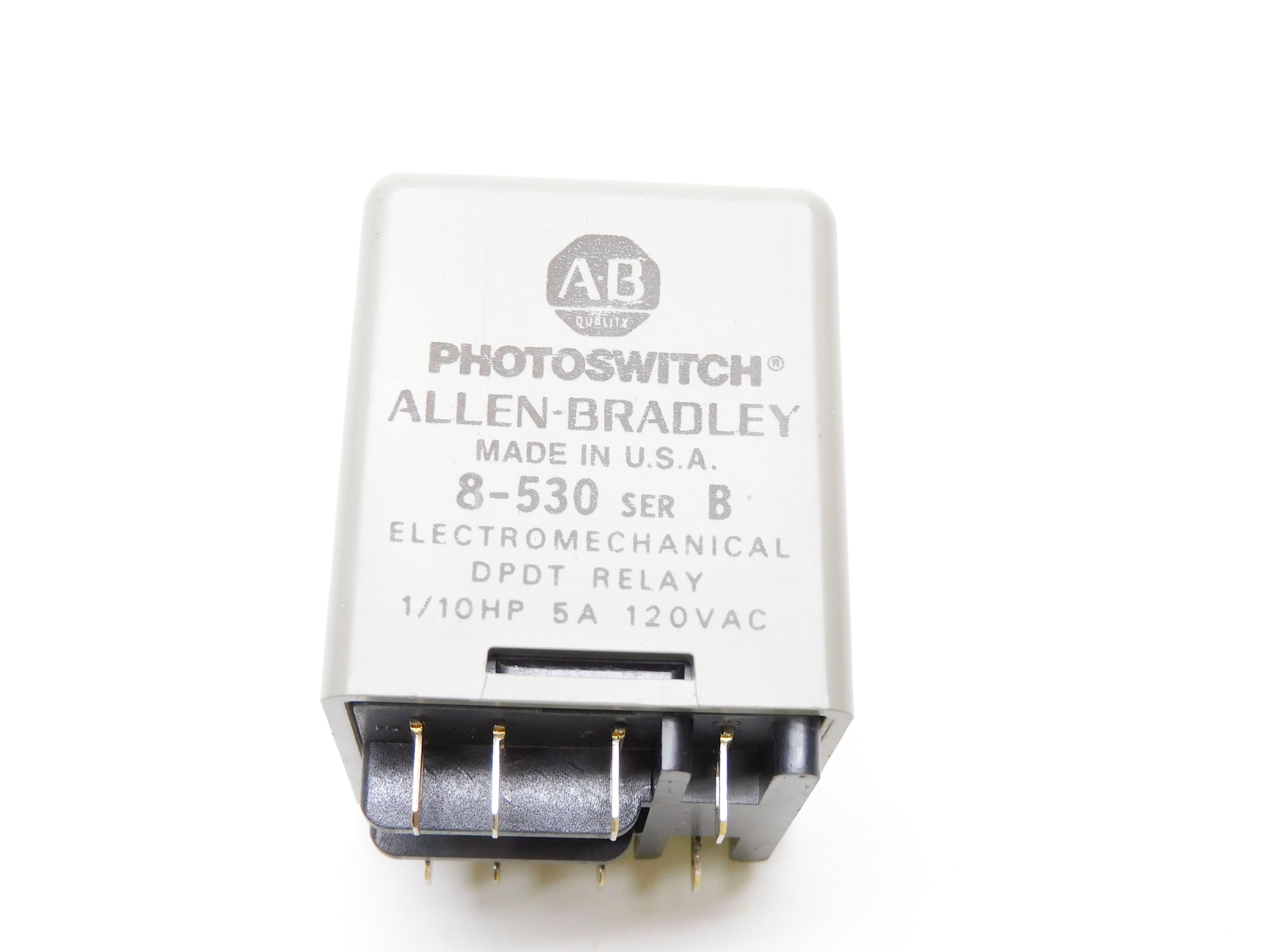 INDUSTRIAL SPARE PART 8-530 SER. B 120VAC 5A (BK/YL) NSMP