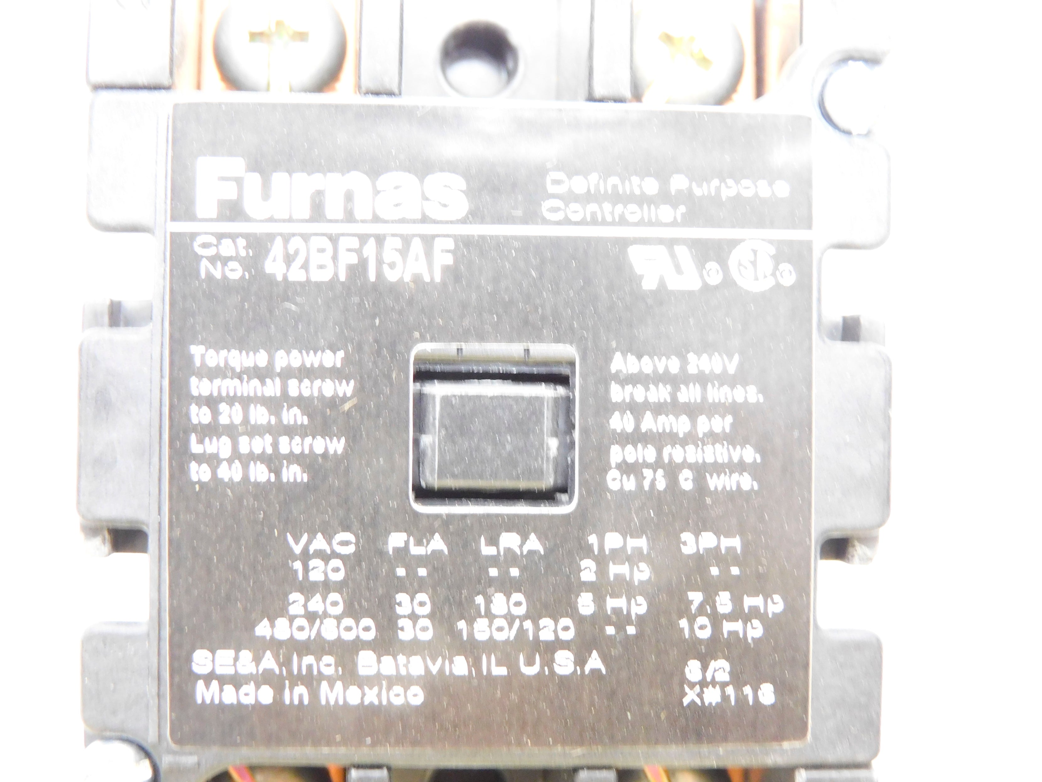 FURNAS 42BF15AF 120/110V NSMP