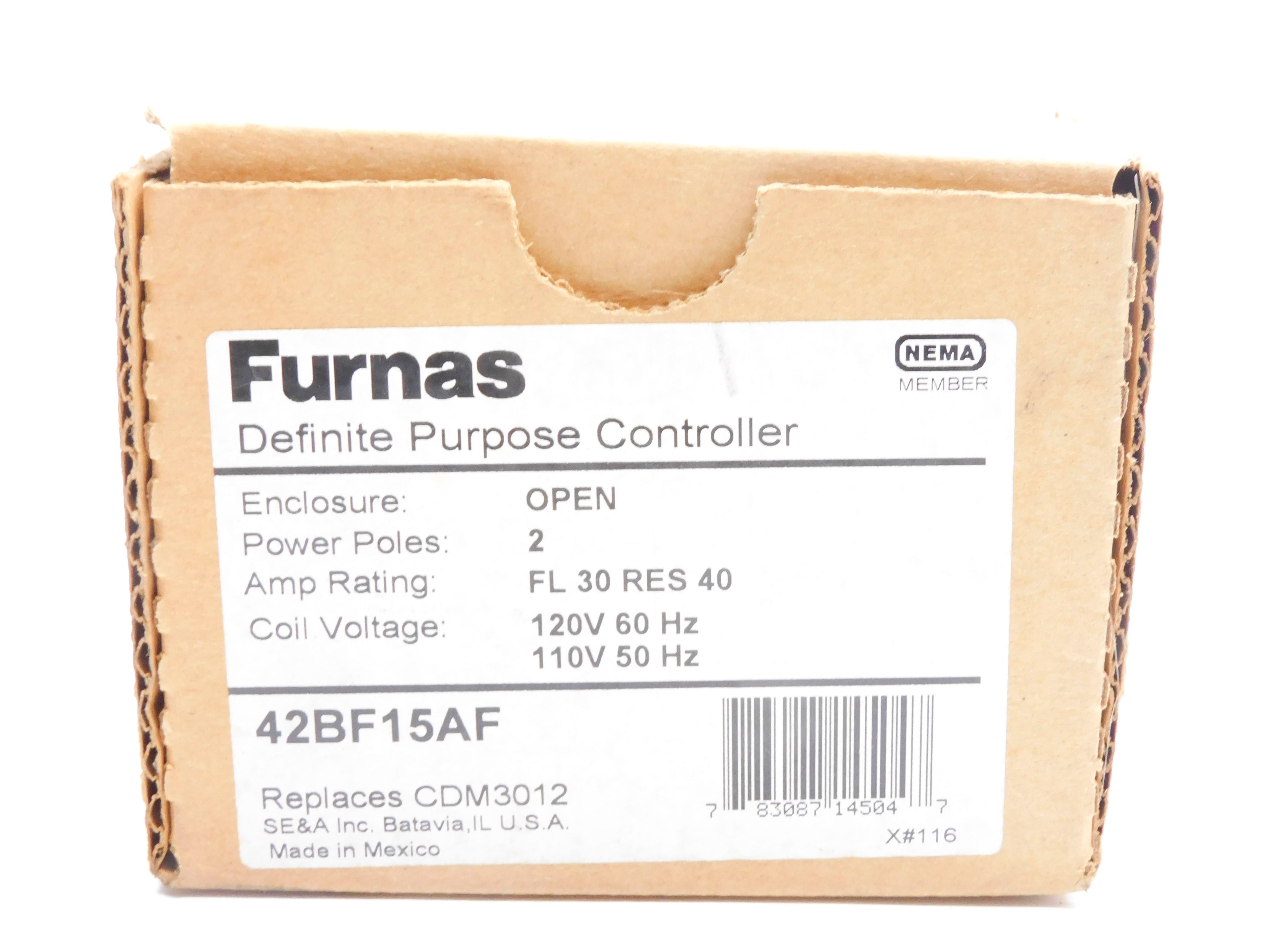 FURNAS 42BF15AF 120/110V NSMP