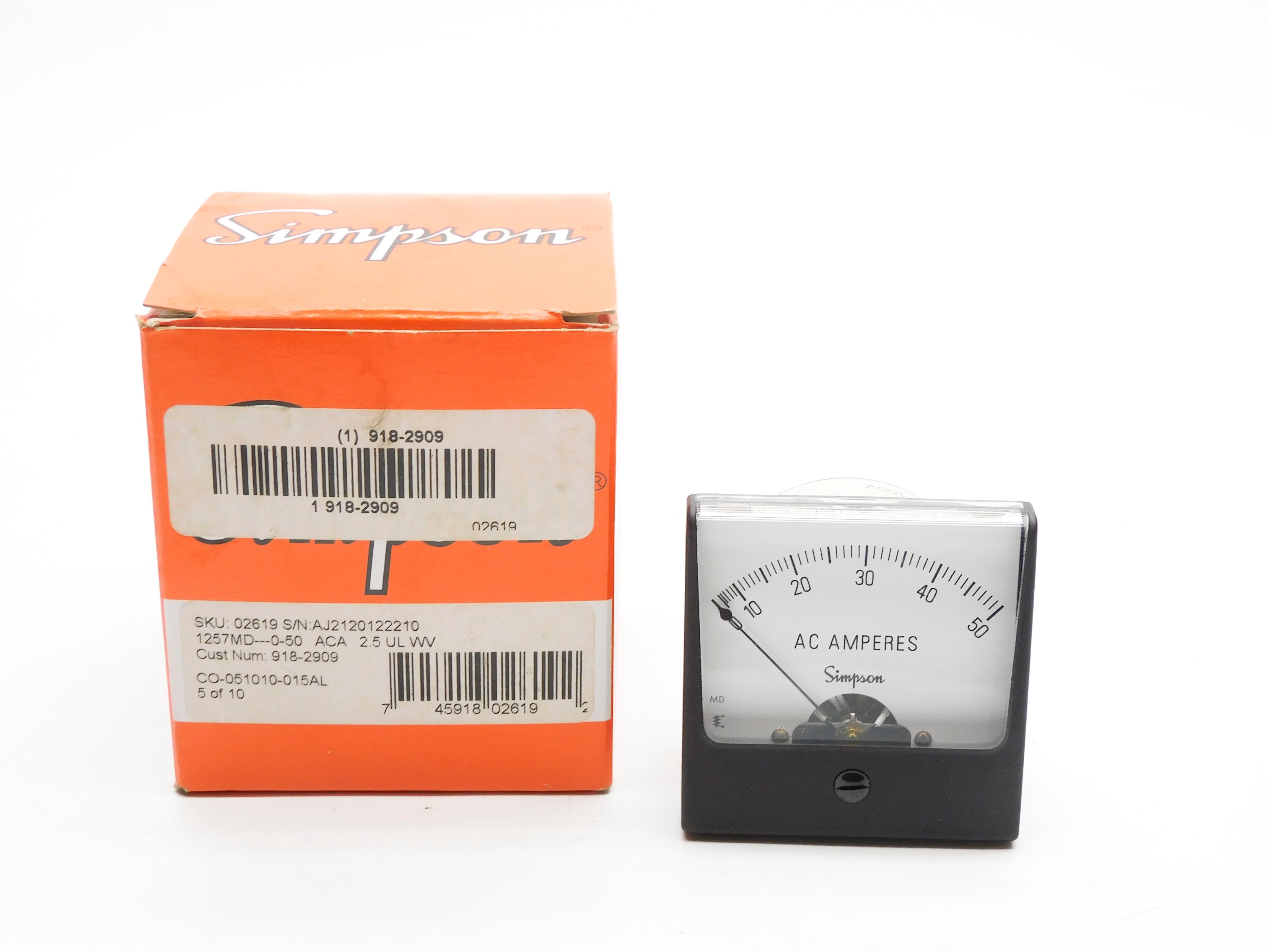SIMPSON 02619 0-50ACA NSMP