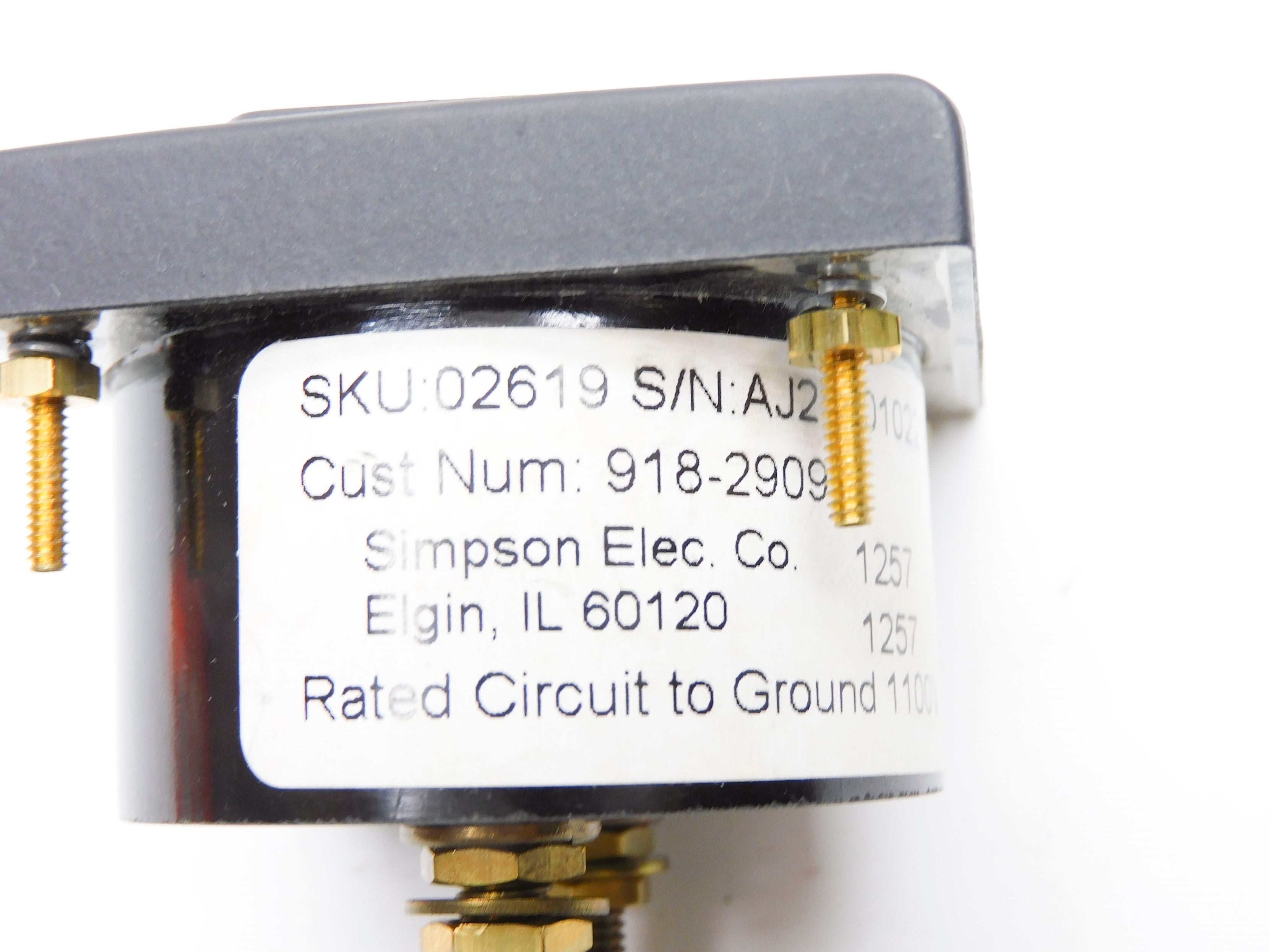 SIMPSON 02619 0-50ACA NSMP