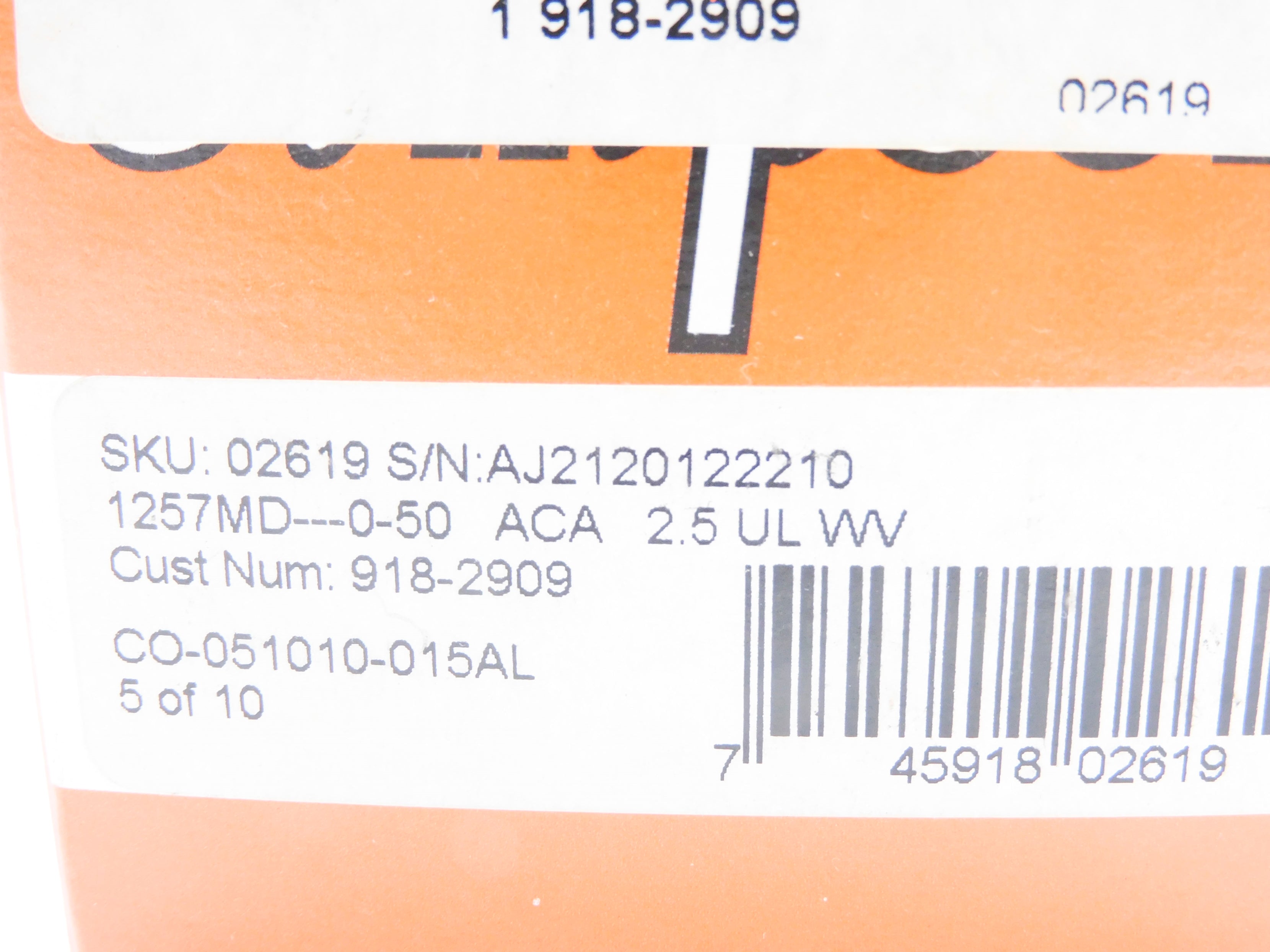 SIMPSON 02619 0-50ACA NSMP