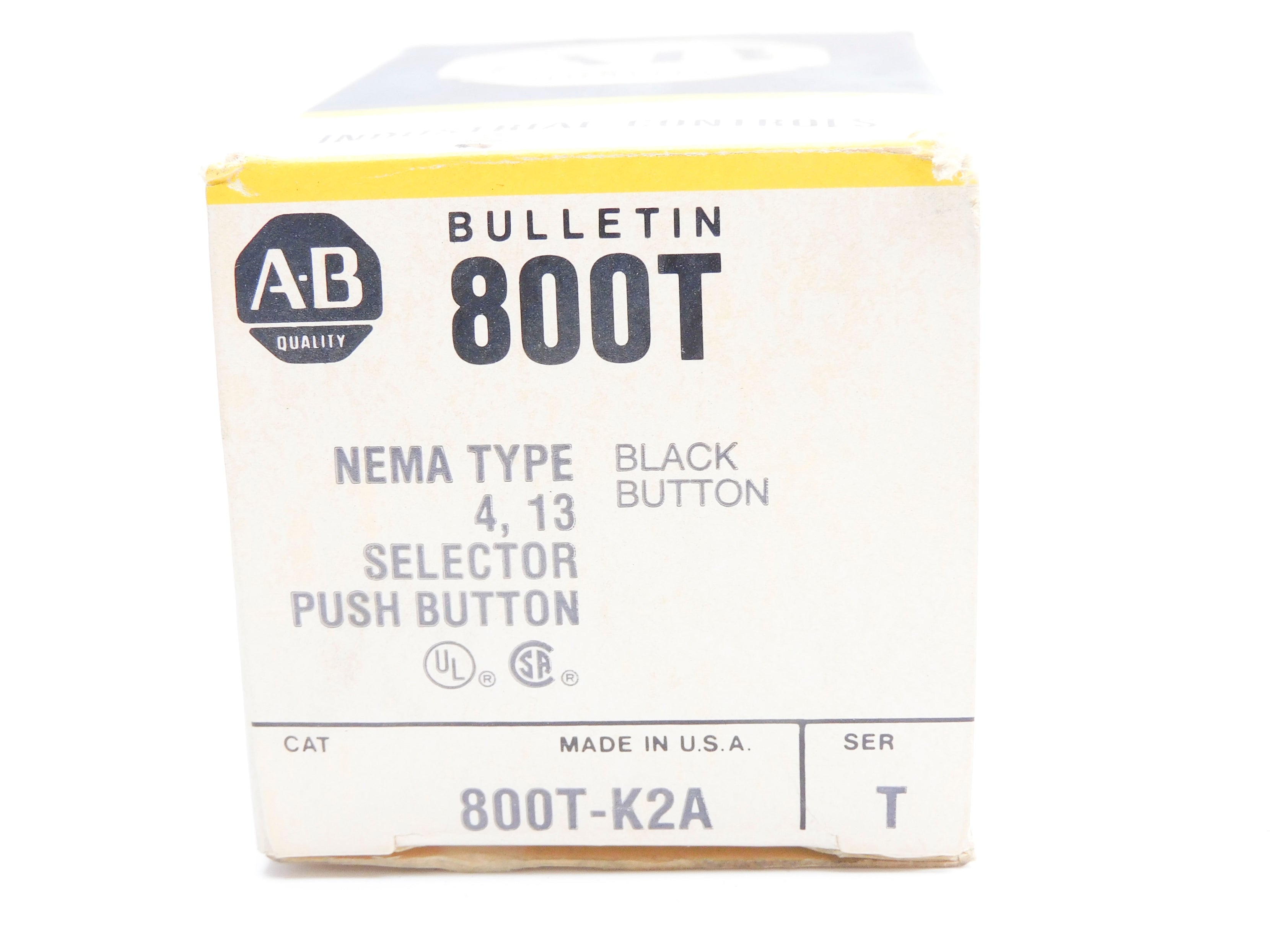 INDUSTRIAL SPARE PART 800T-K2A SER. T (BK/YL) NSMP