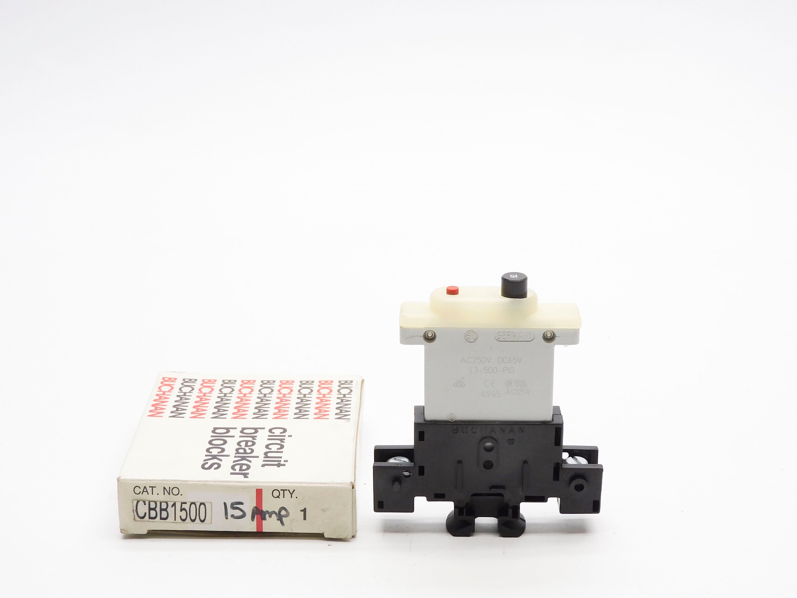 BUCHANAN CBB1500 15A 250VAC NSMP