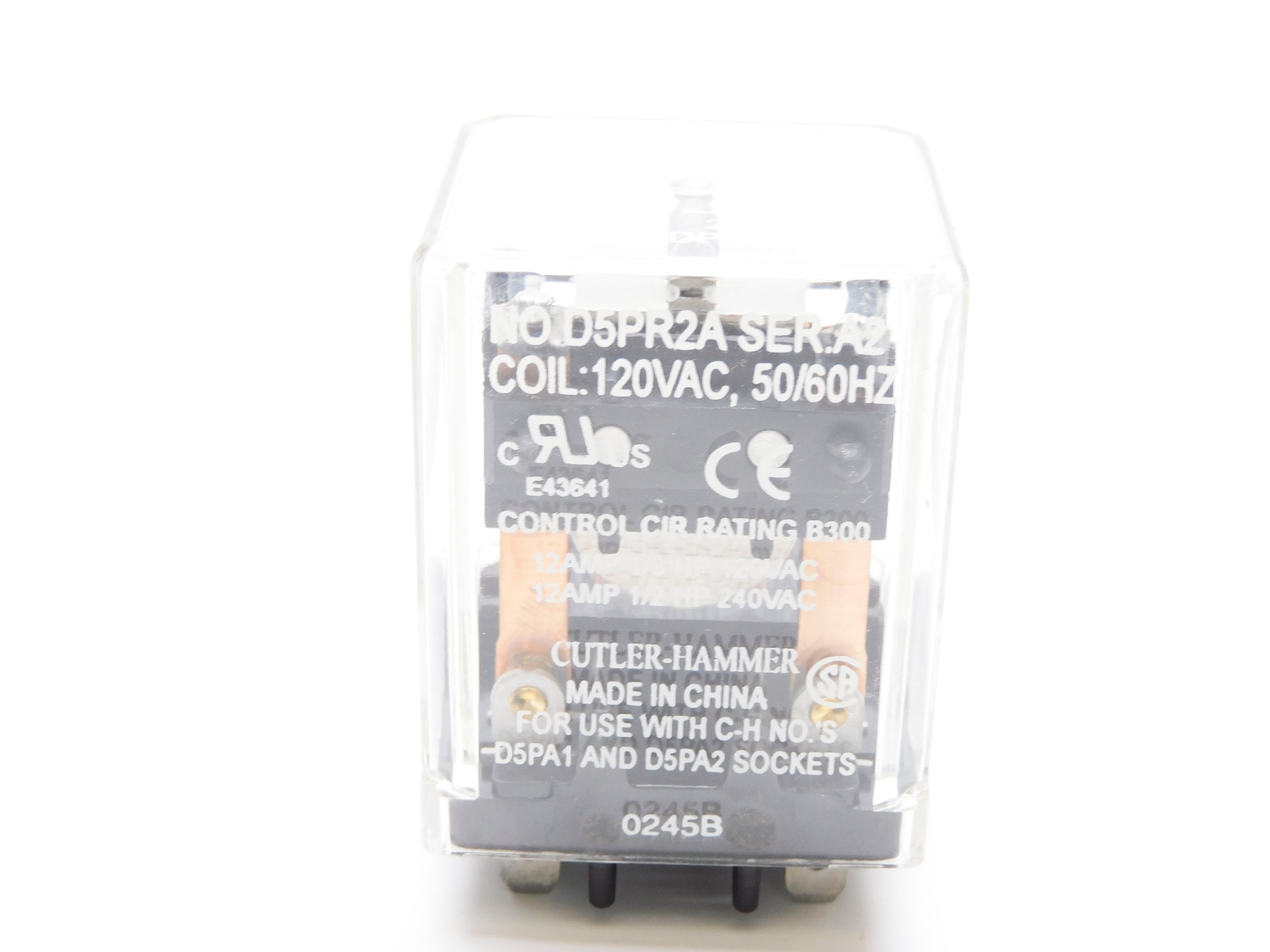 CUTLER HAMMER D5PR2A SER. A2 120VAC 12A NSMP