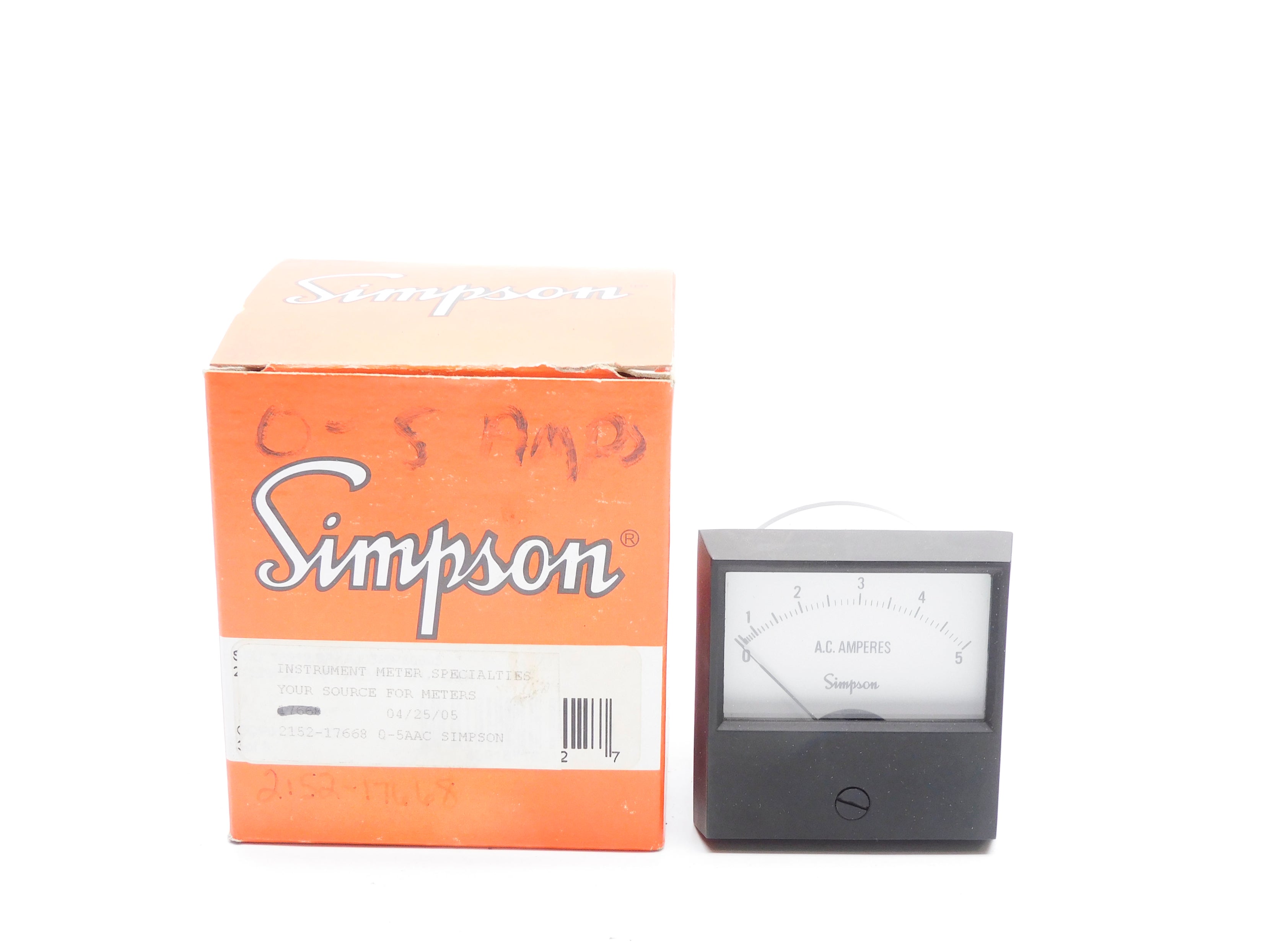 SIMPSON 2152-17668 0-5AAC NSMP