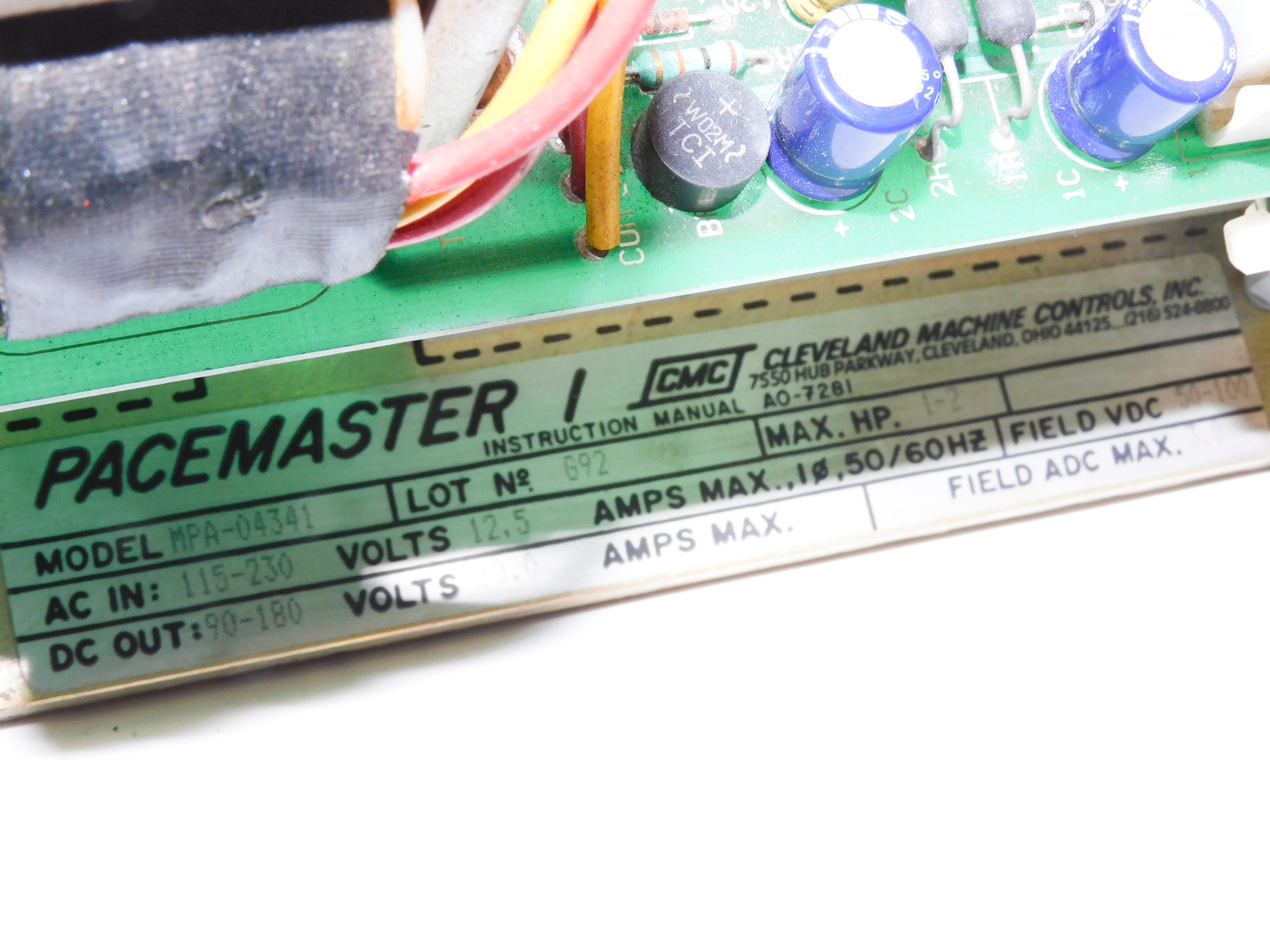 CMC MPA-04341 UNMP