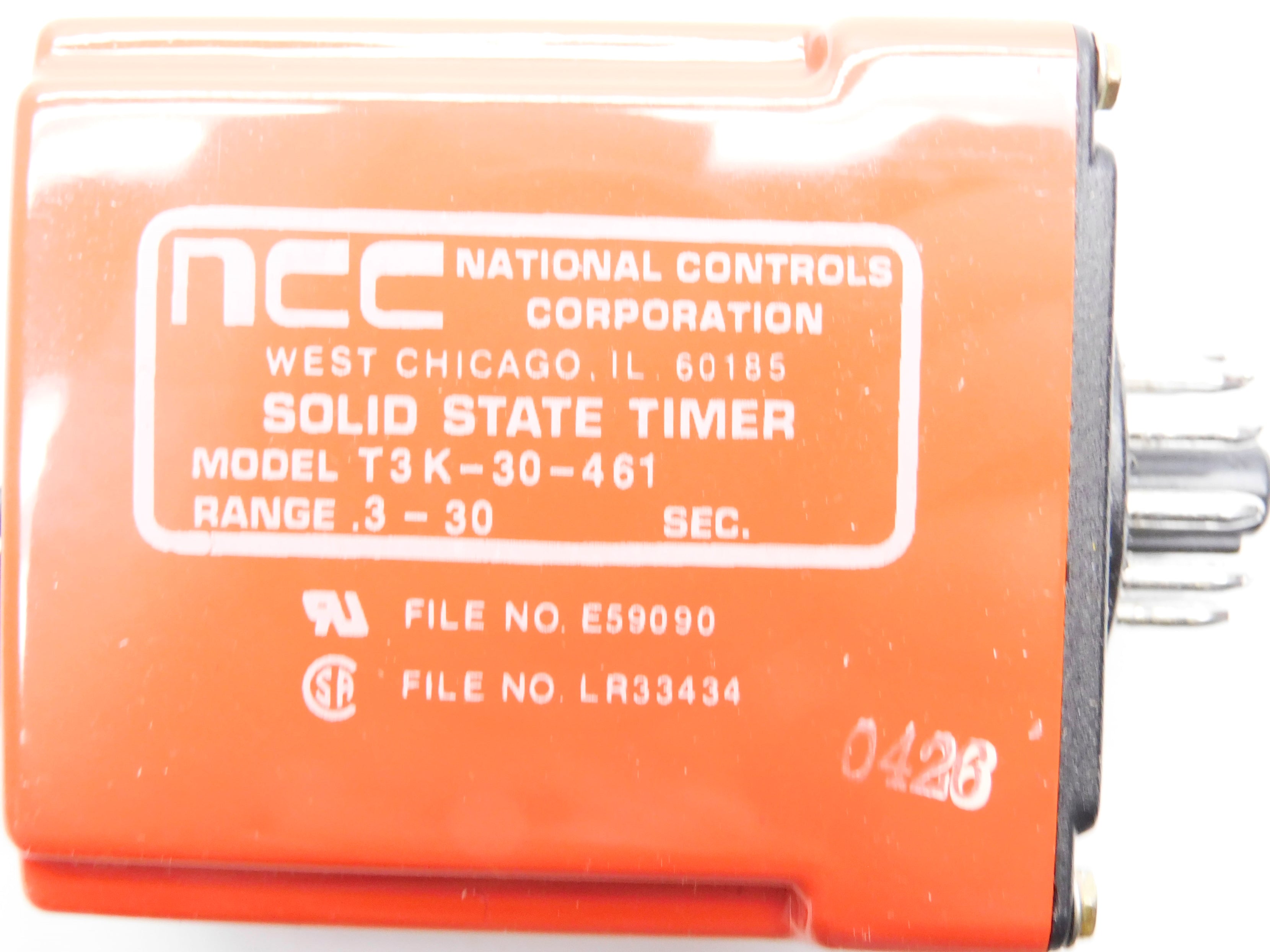 NCC T3K-30-461 120/240VAC 10A NSMP