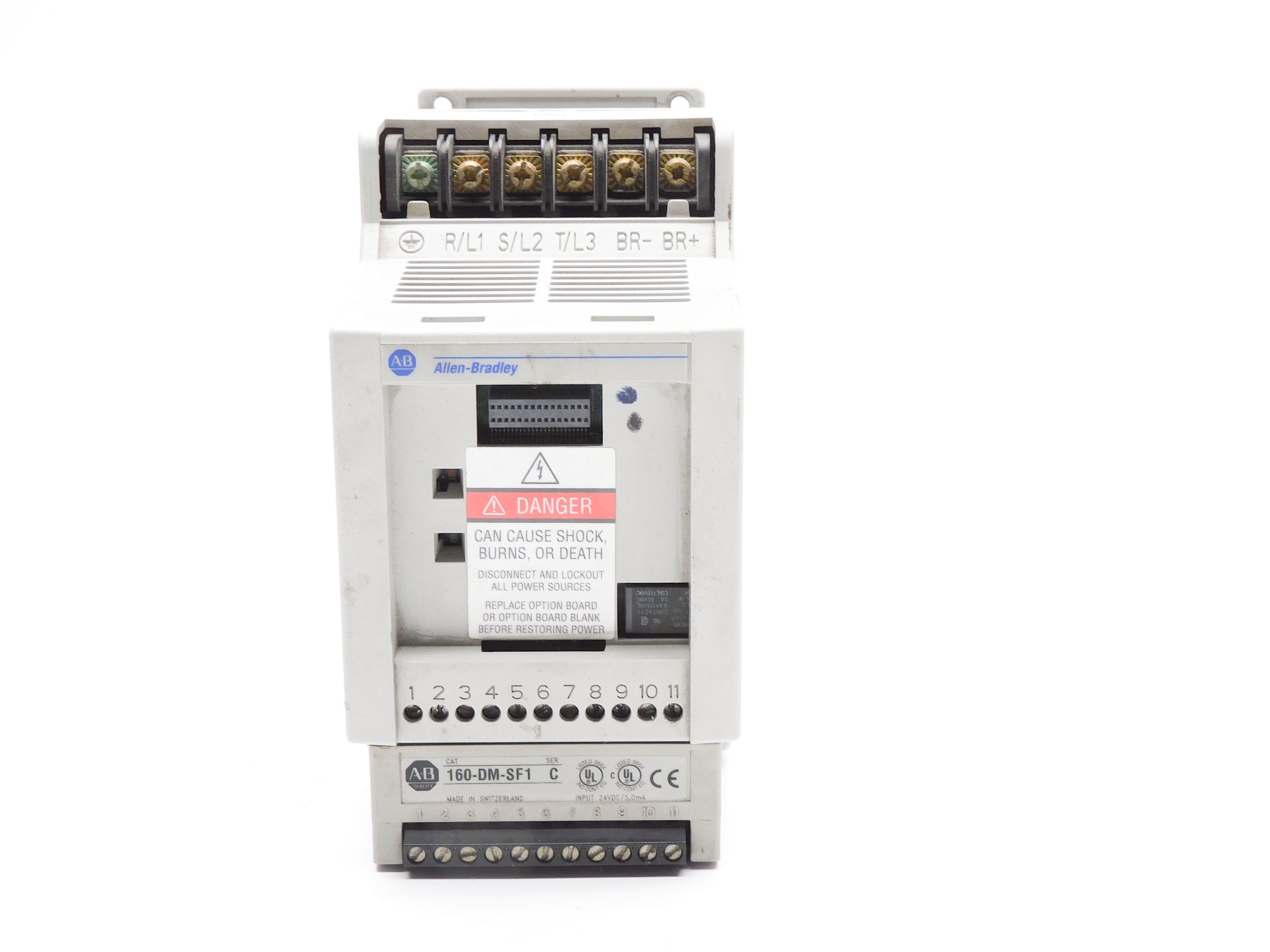 ALLEN BRADLEY 160-BA01NSF1 SER. C F/W 7.06 (AS PICTURED) UNMP
