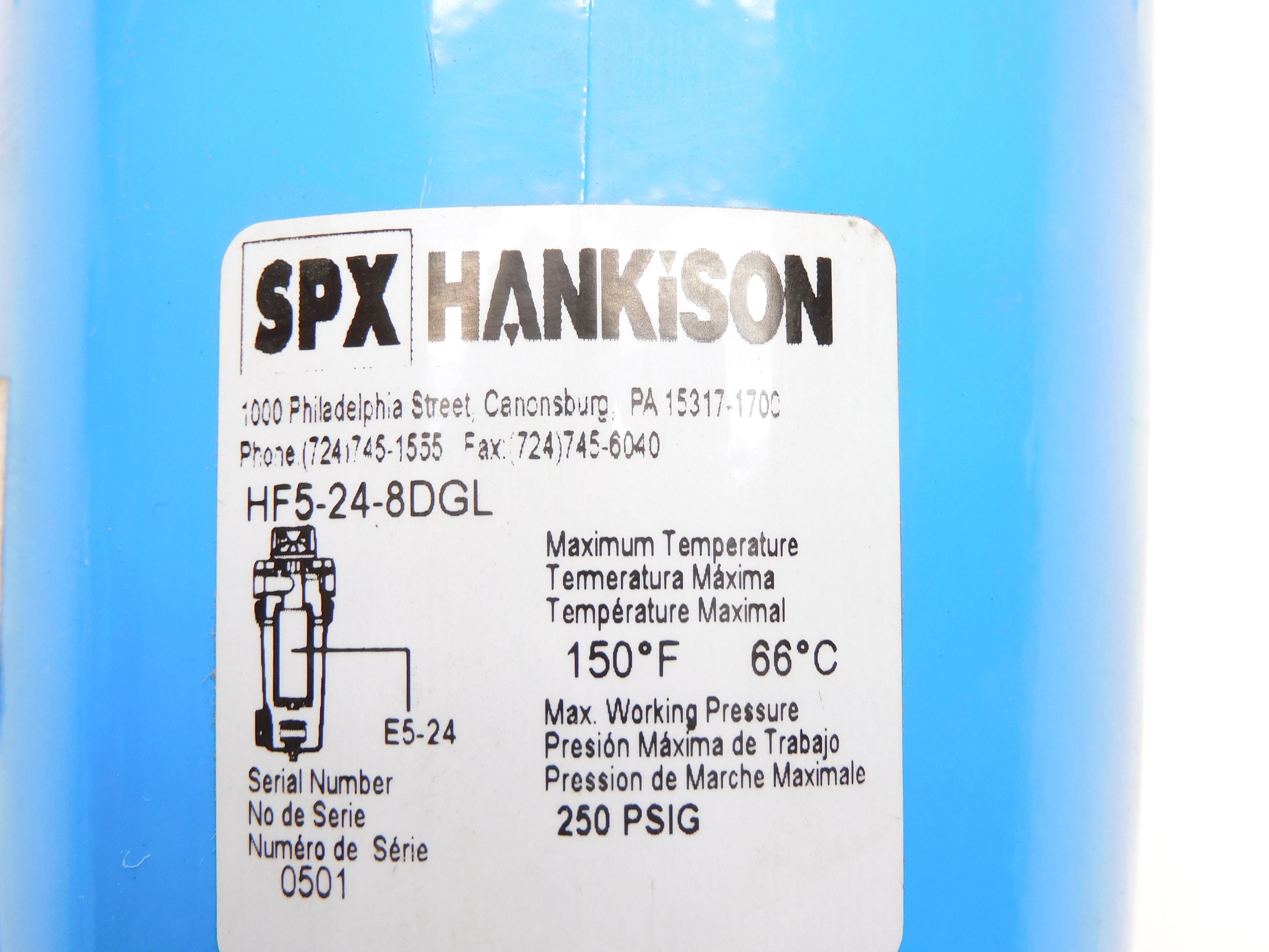 HANKISON HF5-24-8DGL NSNP